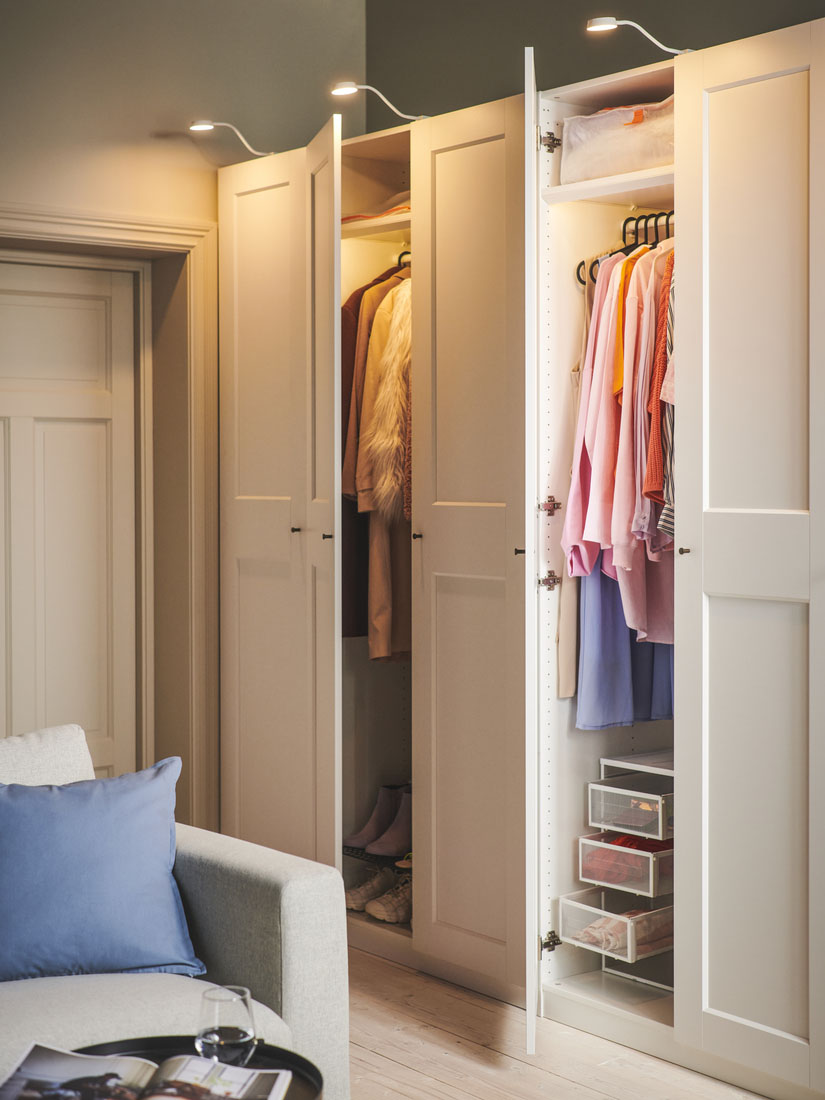 IKEA - Wardrobe lighting in 4 easy steps