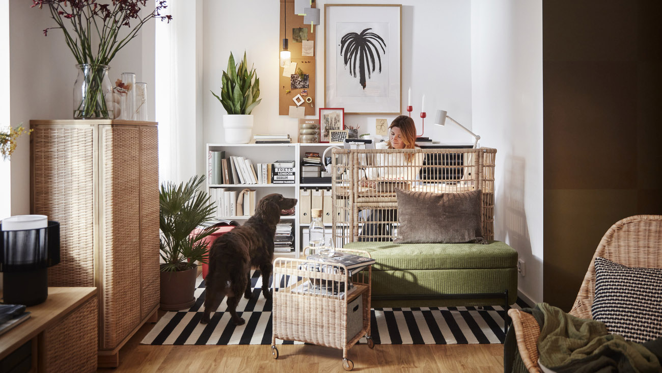 IKEA - Γραφείο στο σαλόνι: Ιδέες διακόσμησης 