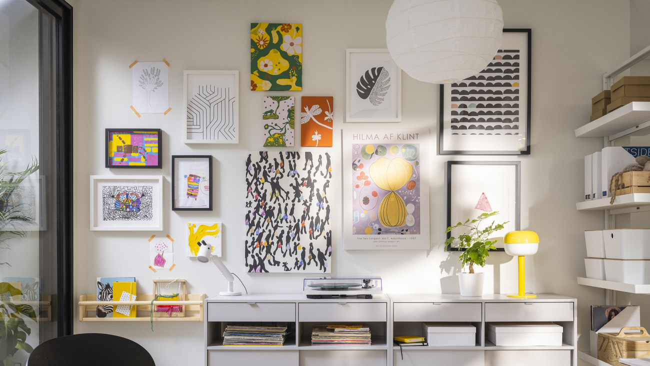 IKEA - Living room wall décor ideas for your home