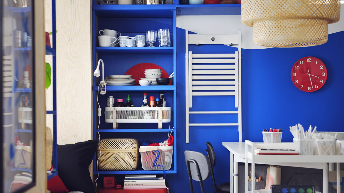 IKEA - 5 clever storage ideas for a small dining room that does it all