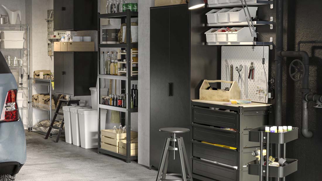 IKEA - 6 garage ideas to maximise space