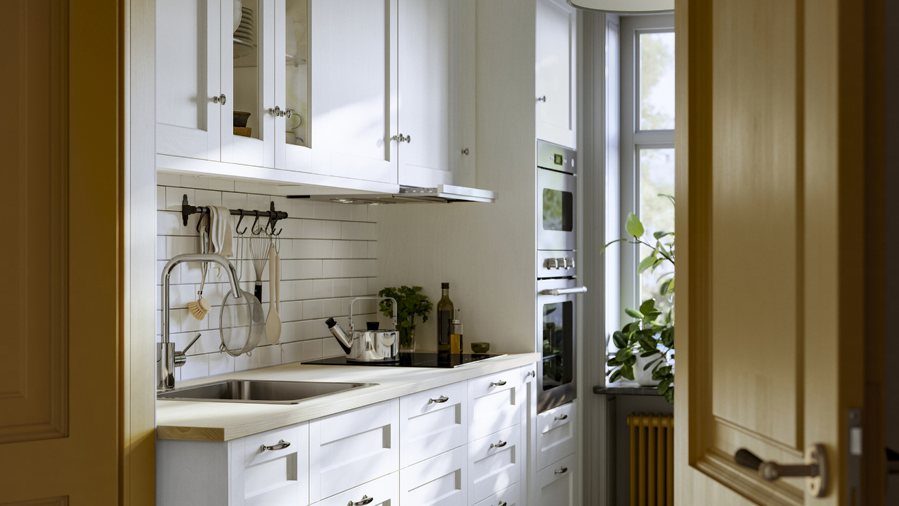 IKEA - How do I make a small kitchen look bigger?