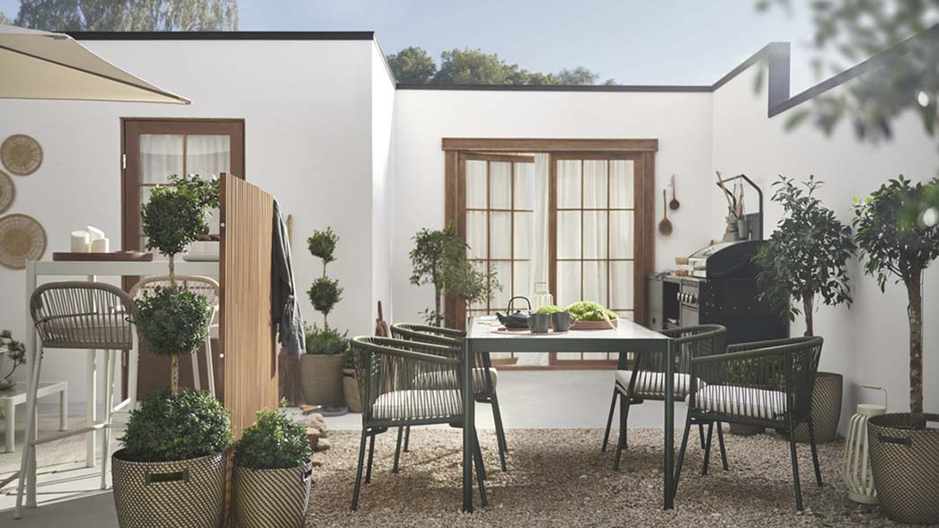 IKEA - A Mediterranean-style oasis for all your outdoor gatherings