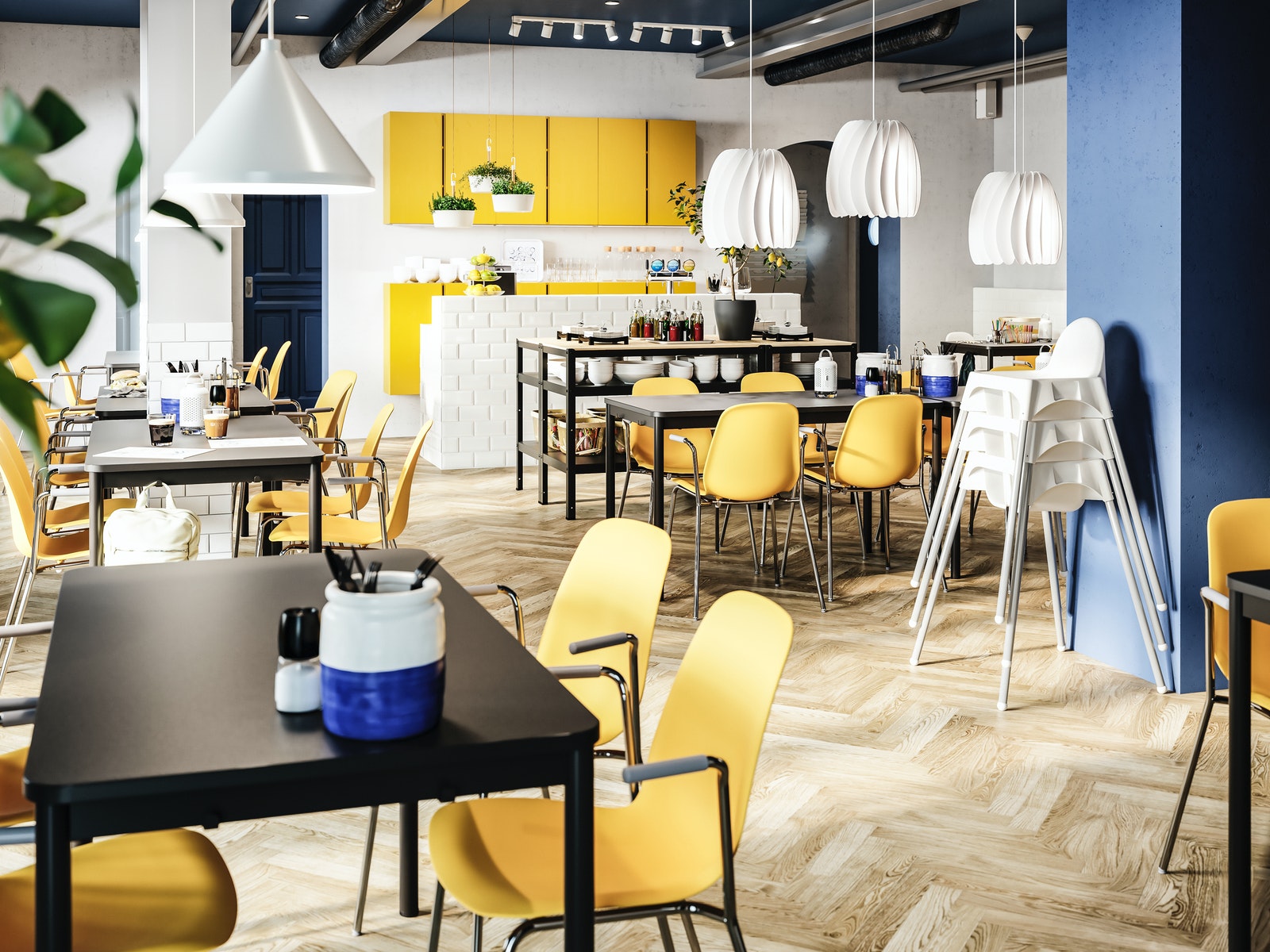 IKEA - Ένα φωτεινό και φιλόξενο εστιατόριο