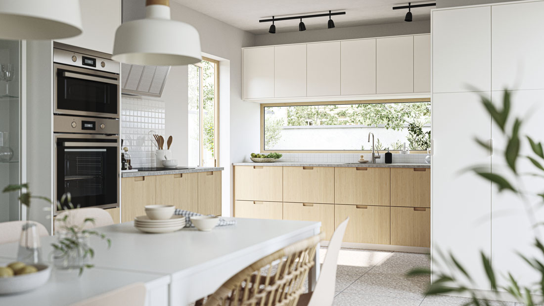 IKEA - A clutter-free kitchen inspired by Scandinavian minimalism