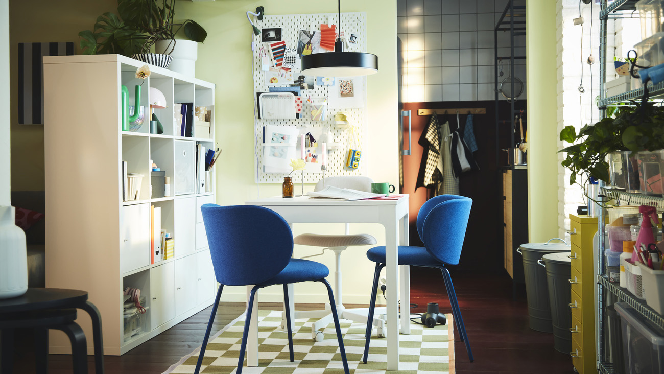 IKEA - A day in the life of a cosy, colourful dining room