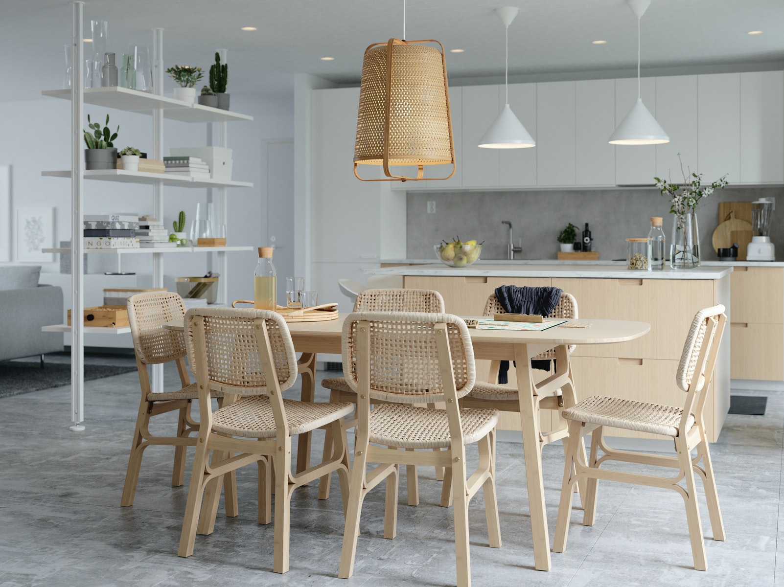 IKEA - A light and airy dining area for spending time together