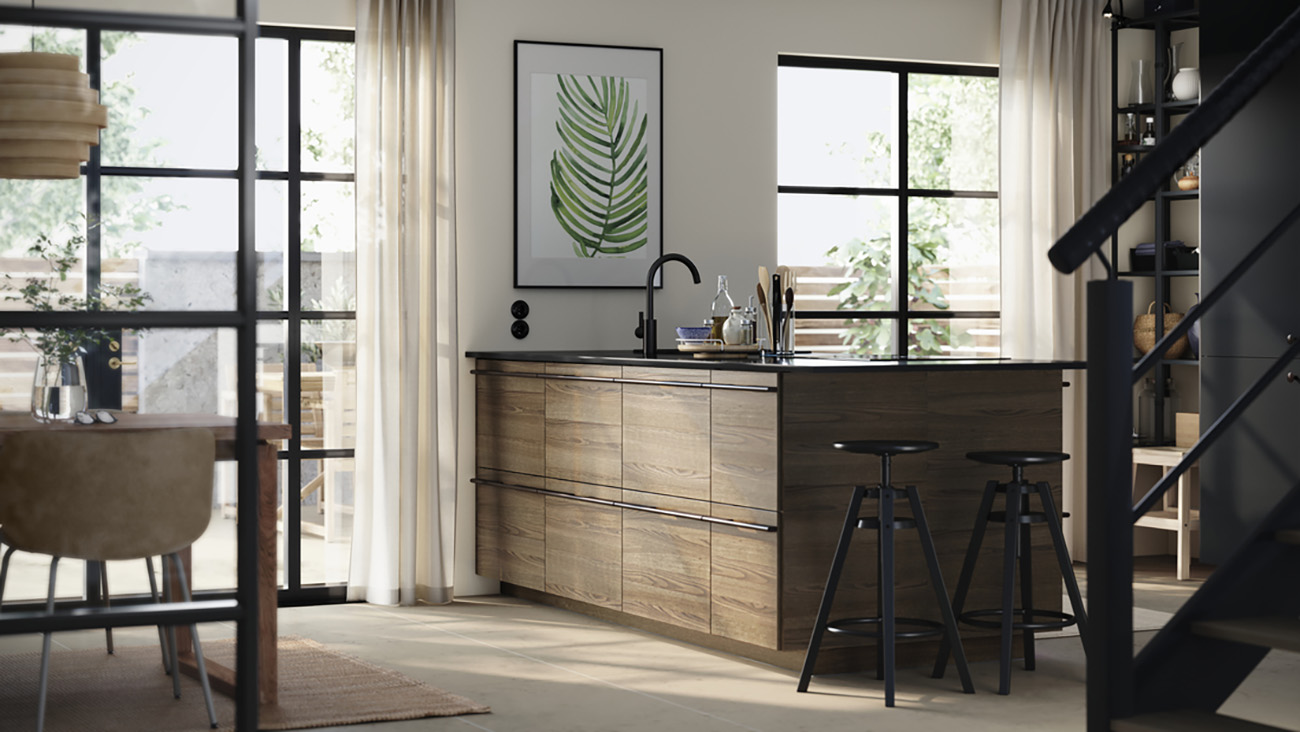 IKEA - A modern, nature-inspired kitchen designed to bring people together