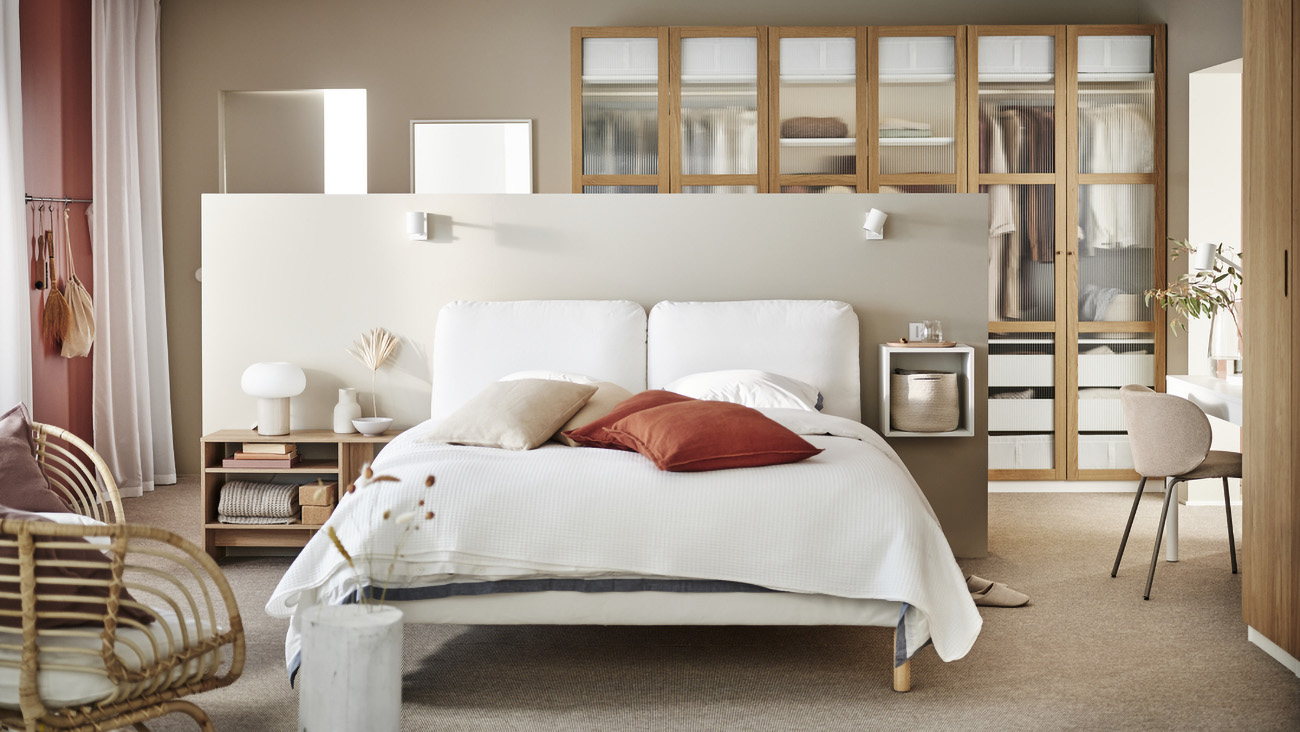 IKEA - Ένα μίνιμαλ υπνοδωμάτιο με ιαπωνικό και σκανδιναβικό στιλ