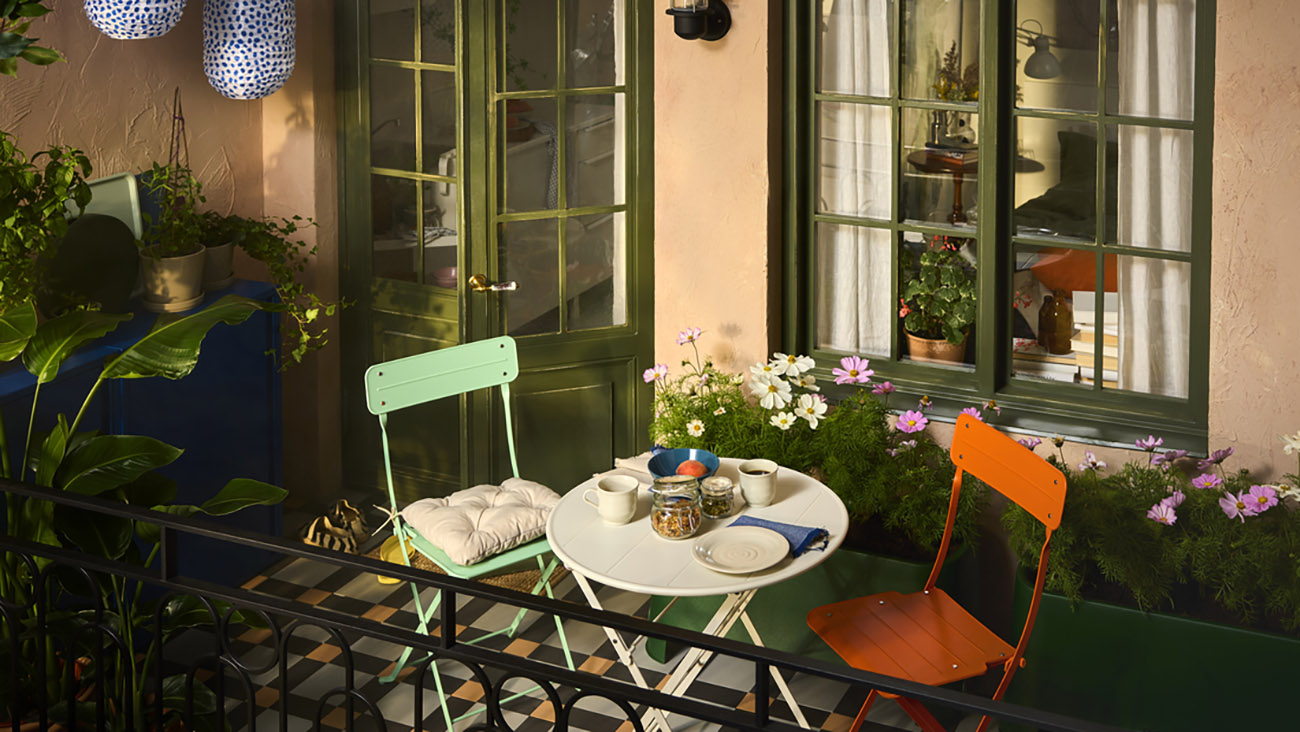 IKEA - Easy garden design ideas for your apartment balcony