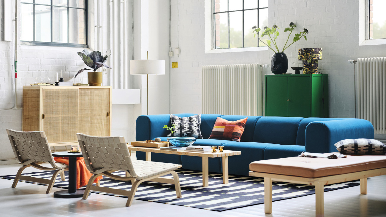 IKEA - Mix and (mis)match to create a unique Scandinavian living room