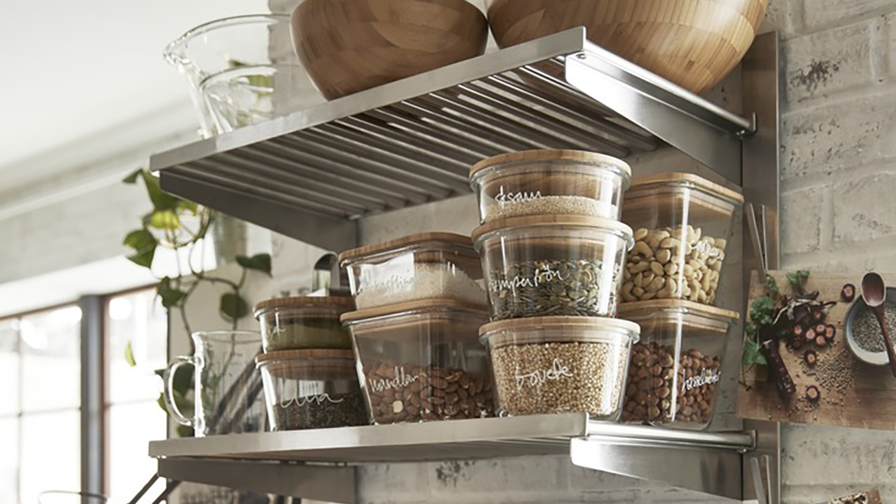 IKEA - Simple ways to store and organise your pantry essentials
