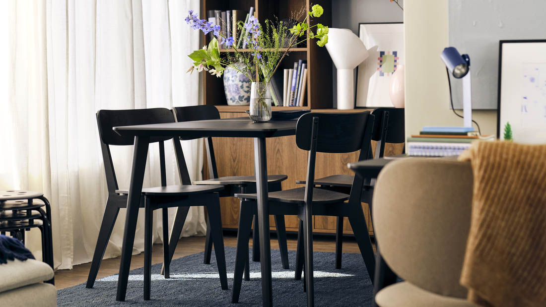 IKEA - Well-organised and flexible family dining room takes the enjoyment from kitchen to table and beyond