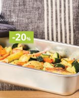 -20% σε σκεύη φούρνου, φόρμες, γάντια και πετσέτες κουζίνας.