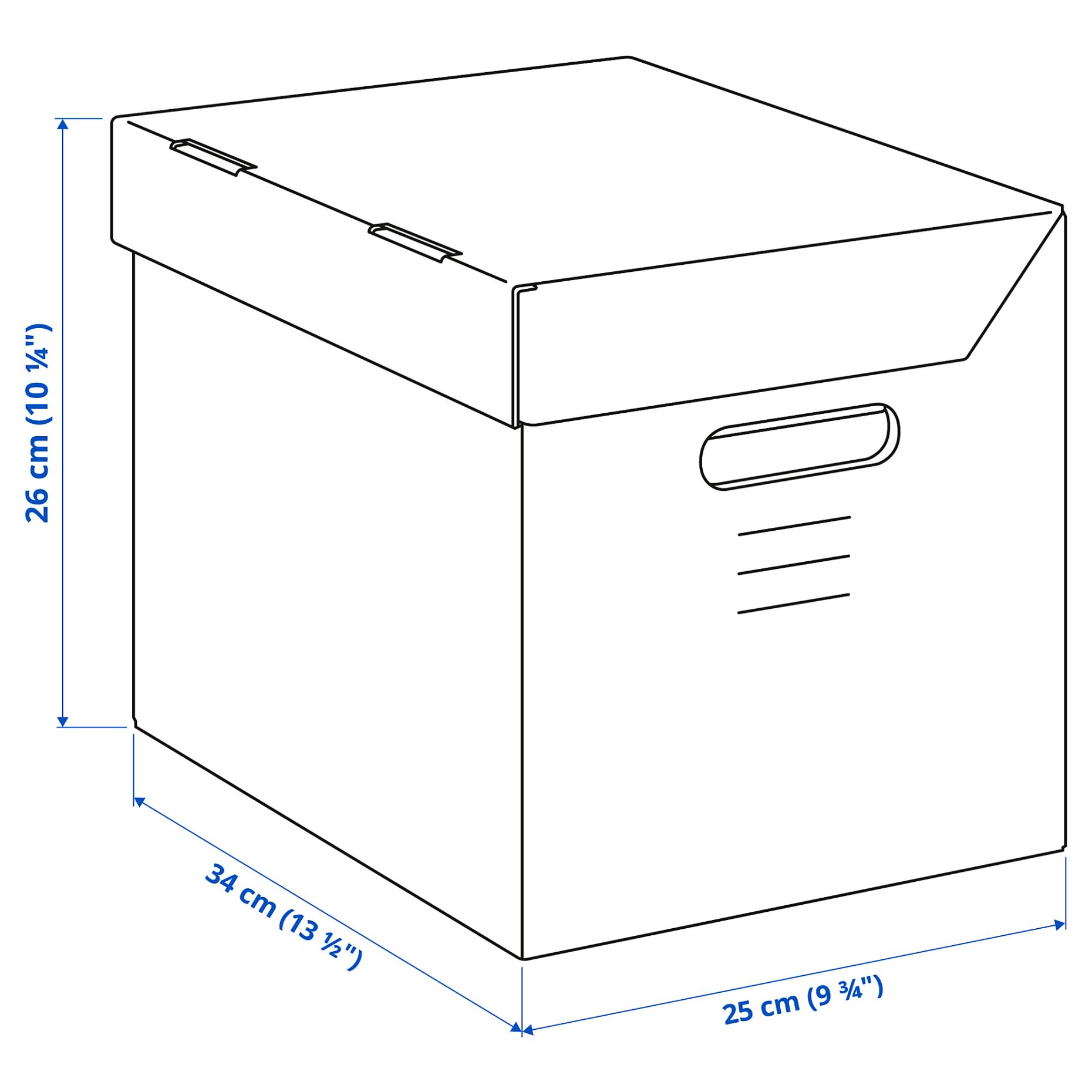 PAPPIS, box with lid, 001.004.67
