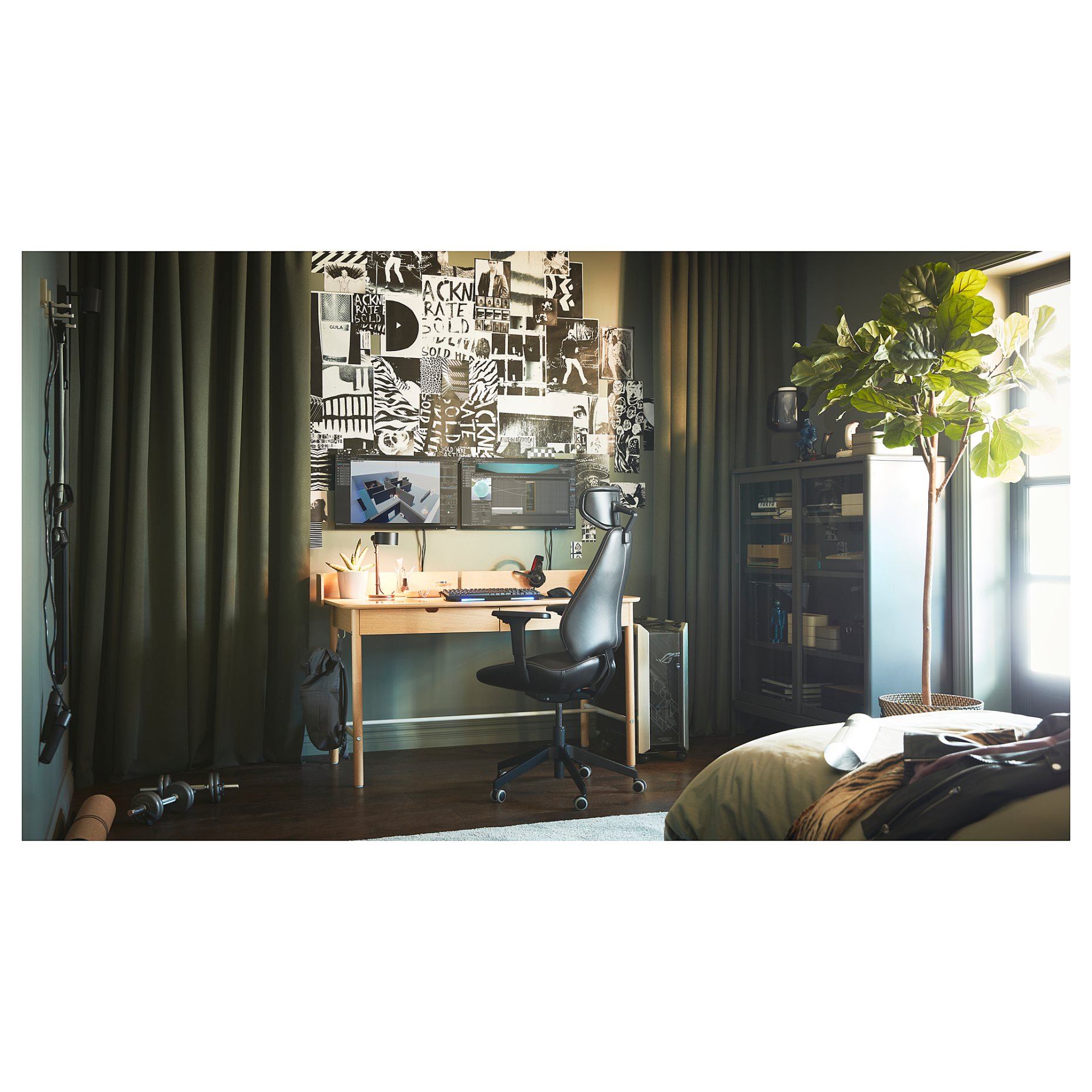 RIDSPÖ, γραφείο, 140x70 cm, 004.852.24