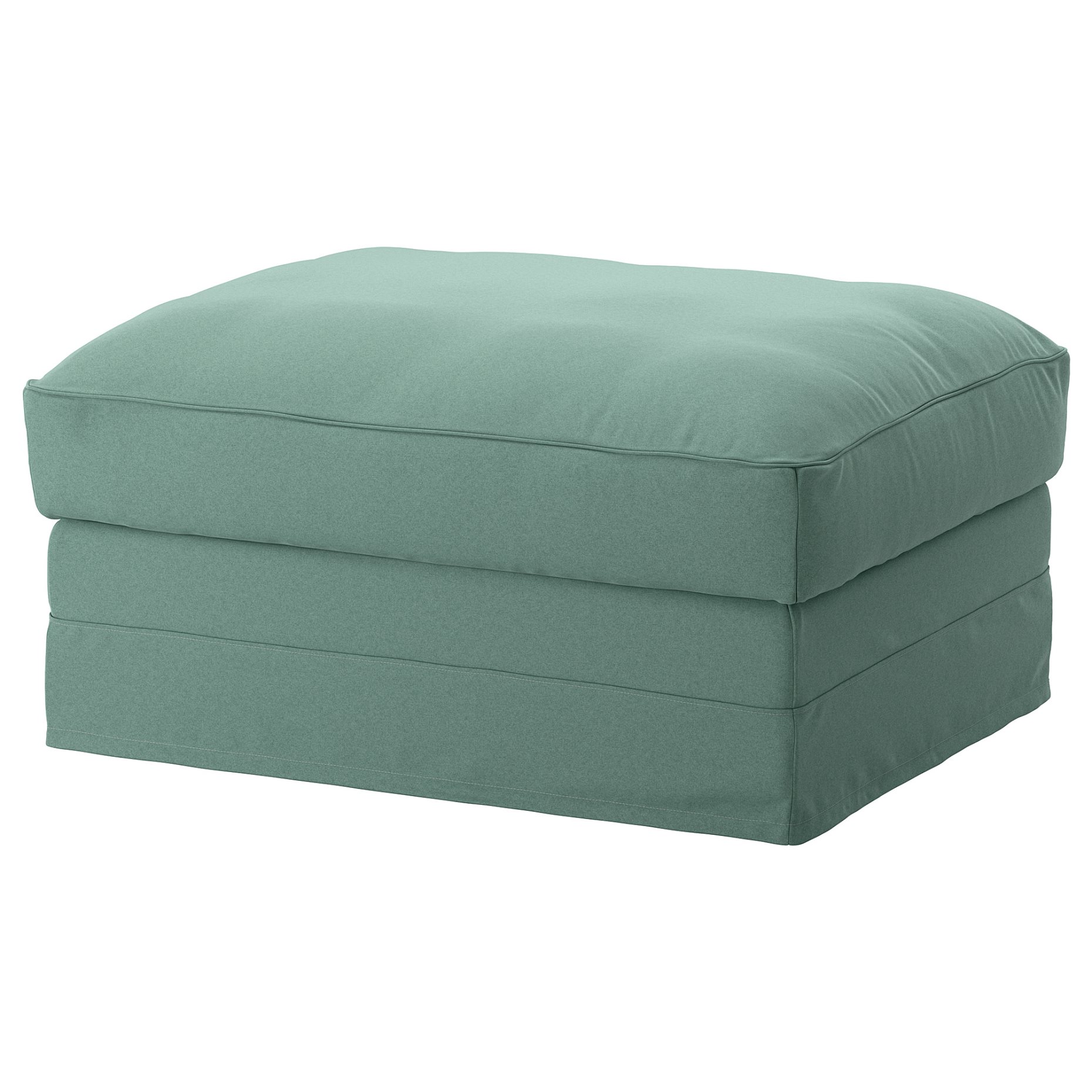 GRÖNLID, cover for footstool with storage, 005.011.58