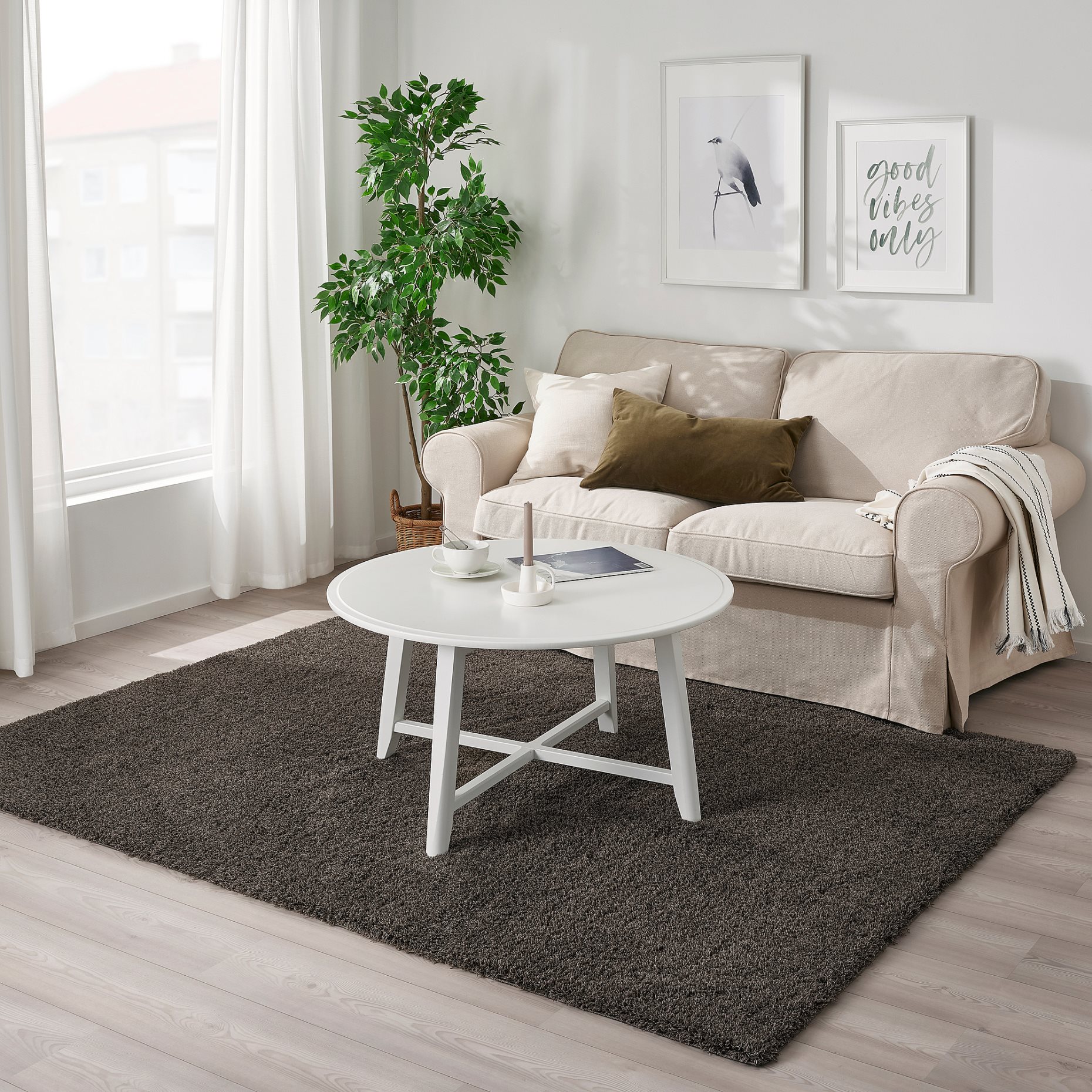 VINDEBÄK, χαλί ψηλό πέλος, 160x230 cm, 005.123.31