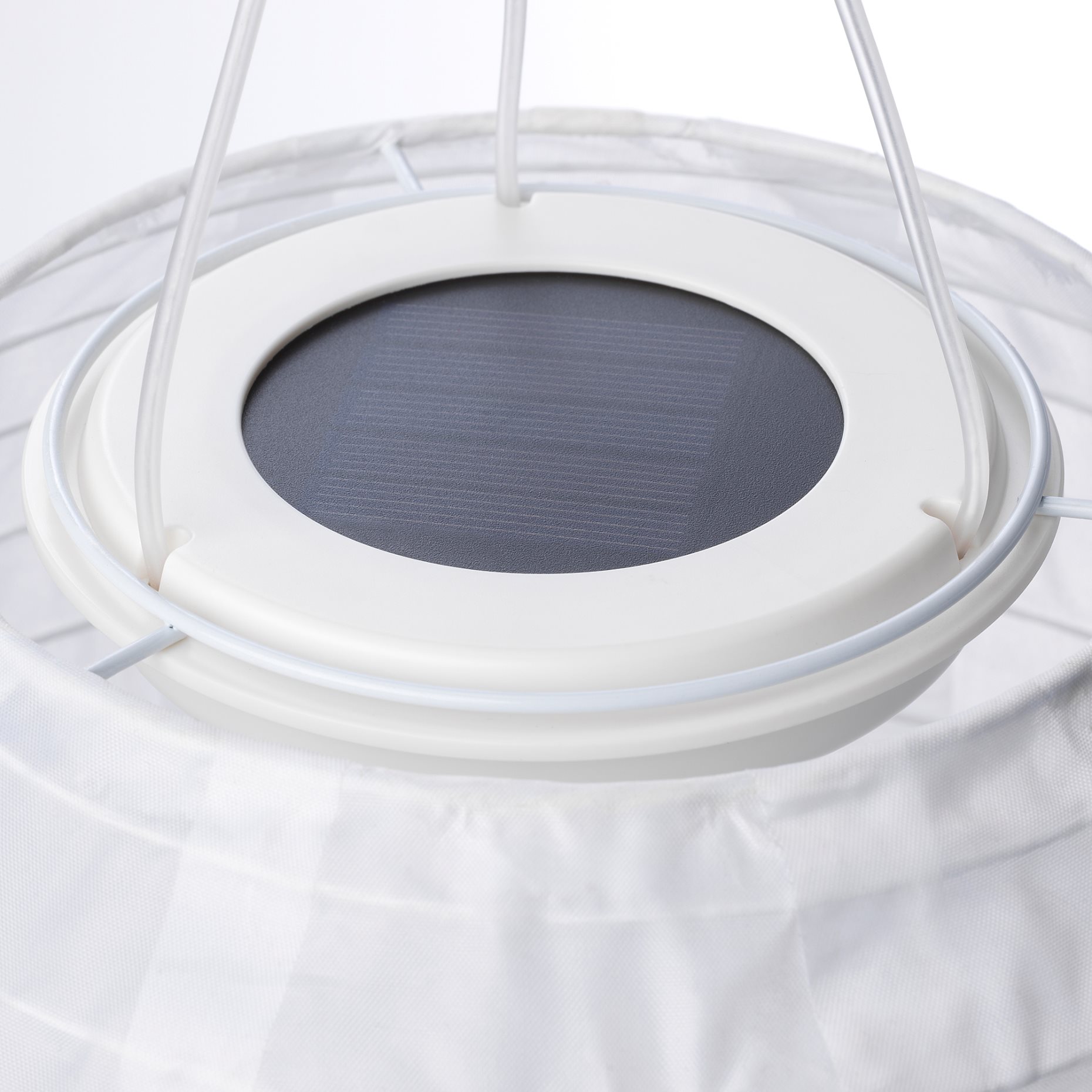 SOLVINDEN, solar-powered pendant lamp with built-in LED light source/outdoor/globe, 22 cm, 005.136.70