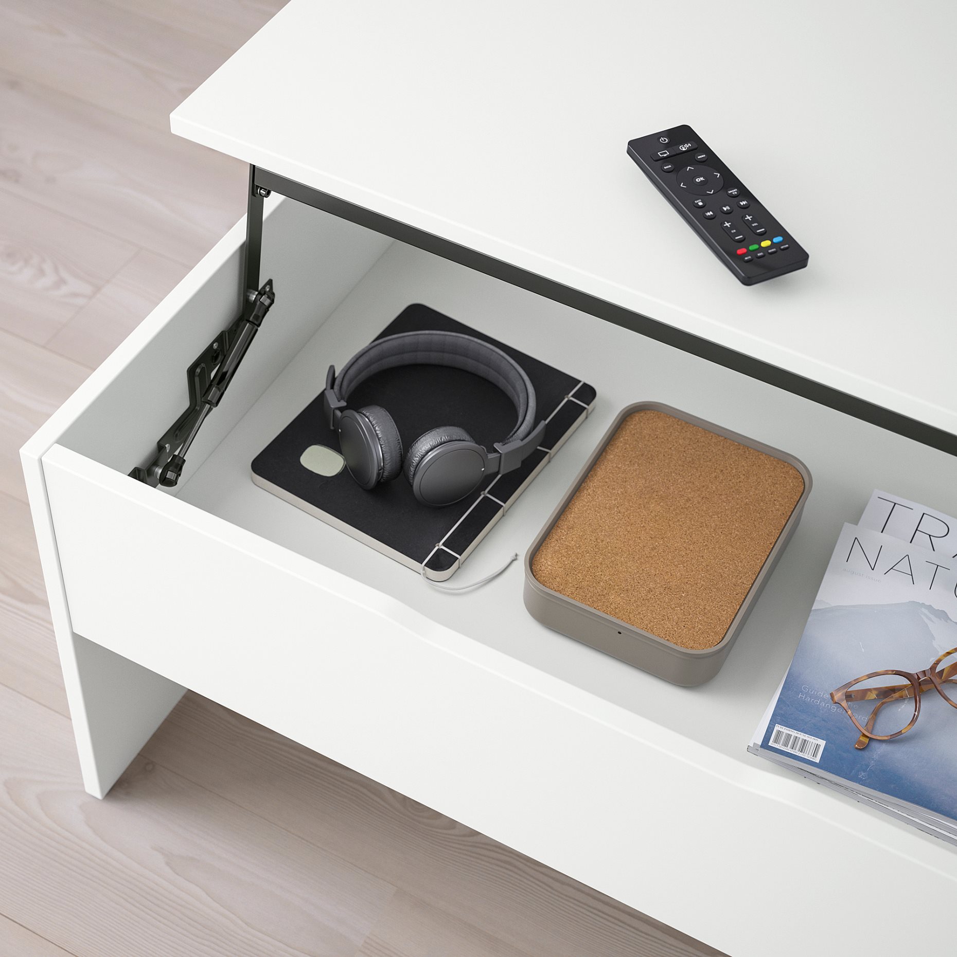 OSTAVALL, ρυθμιζόμενο τραπέζι μέσης, 90 cm, 005.300.66