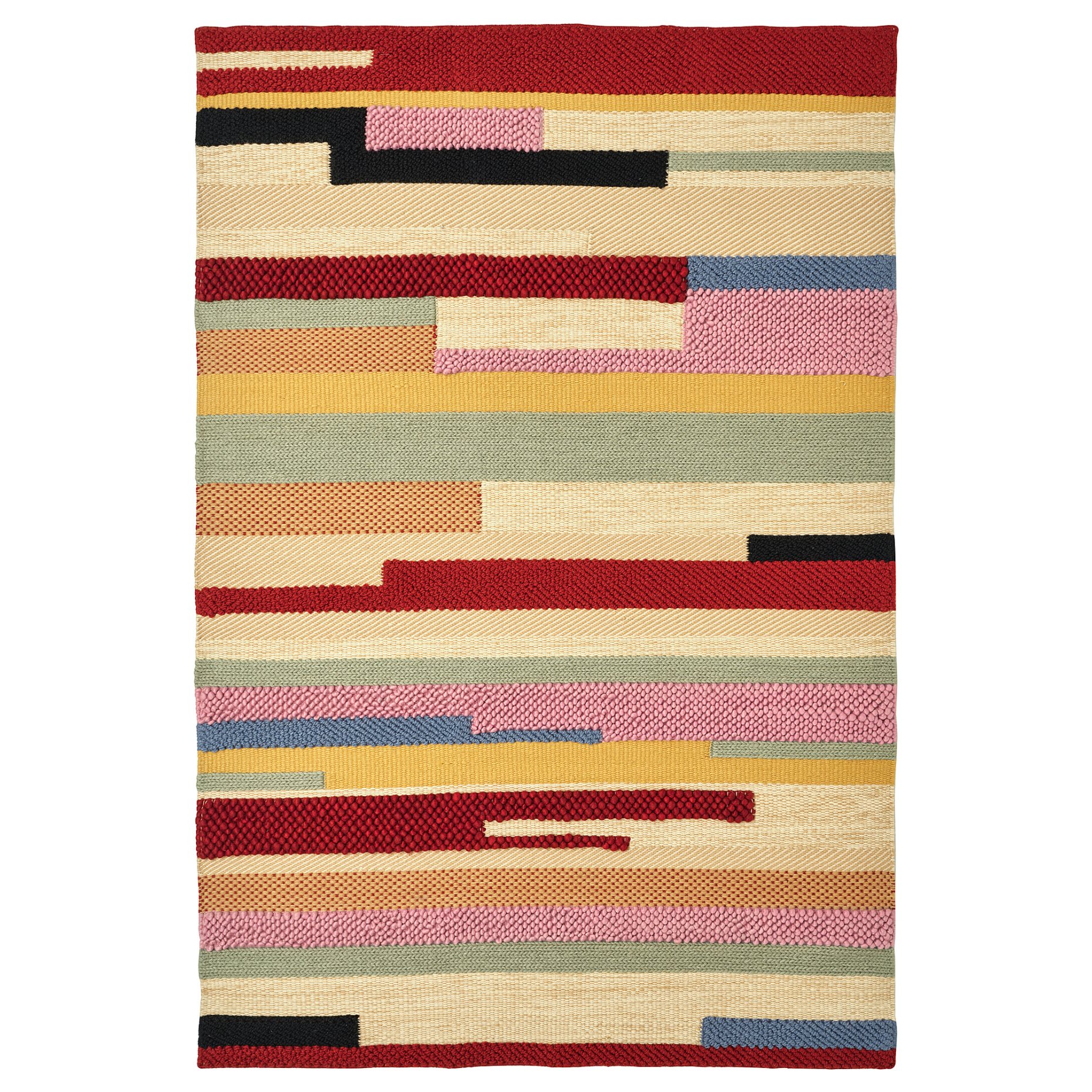 BRÖNDEN, rug low pile/handmade, 200x300 cm, 005.329.75