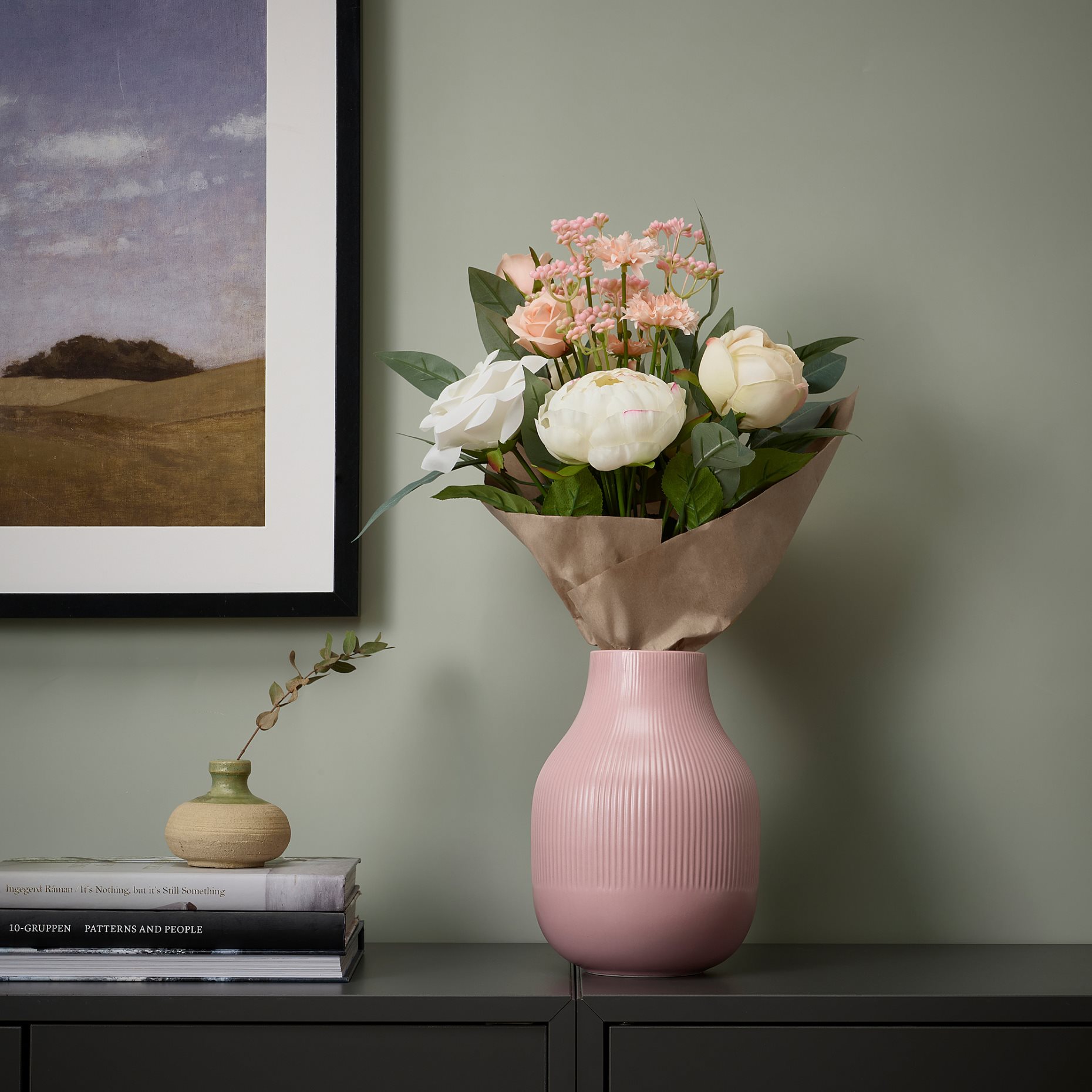 SMYCKA, τεχνητό μπουκέτο/εσωτερικού/εξωτερικού χώρου, 49 cm, 005.380.29