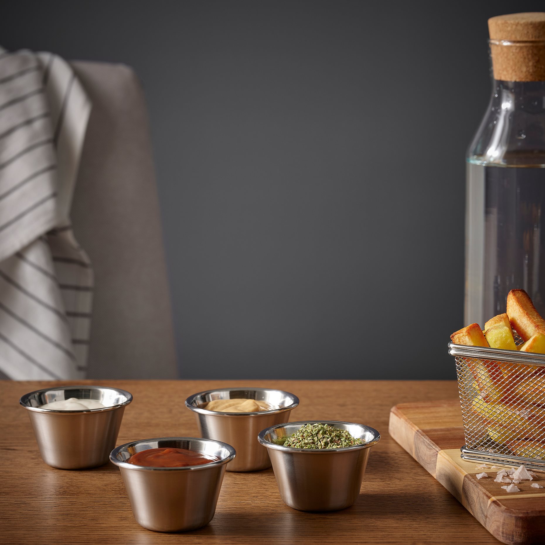 GRILLTIDER, bowl for dip sauce, set of 4, 005.422.48