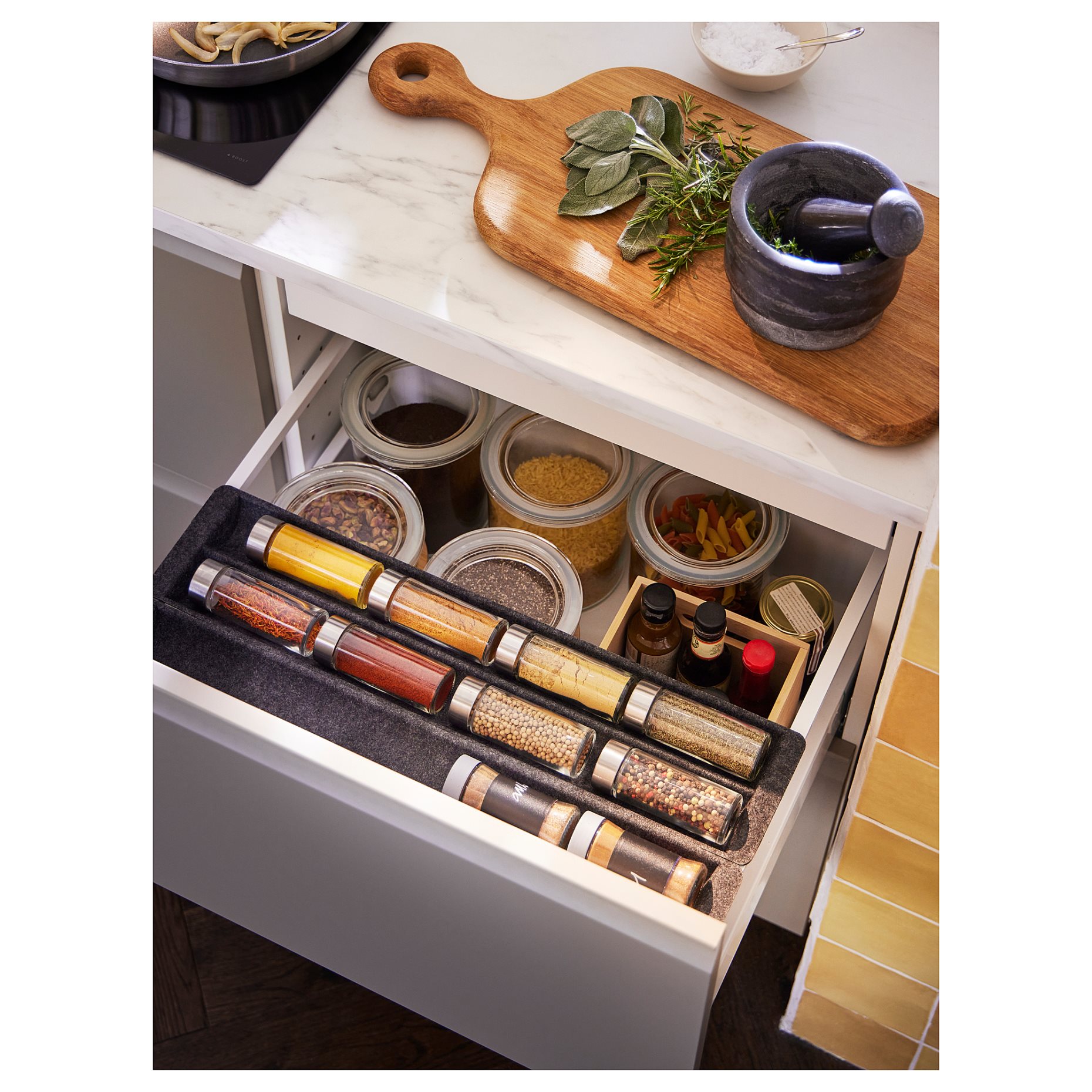 UPPDATERA, sliding organiser for drawer, 60 cm, 005.441.86