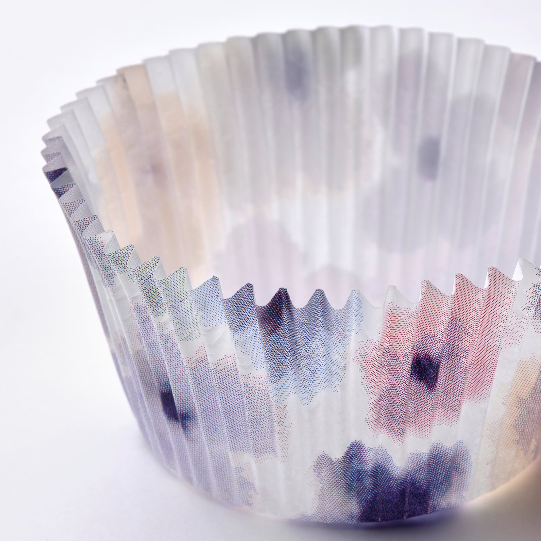 SOMMARFLOX, baking cup/patterned/flower, 65 pack, 005.459.11