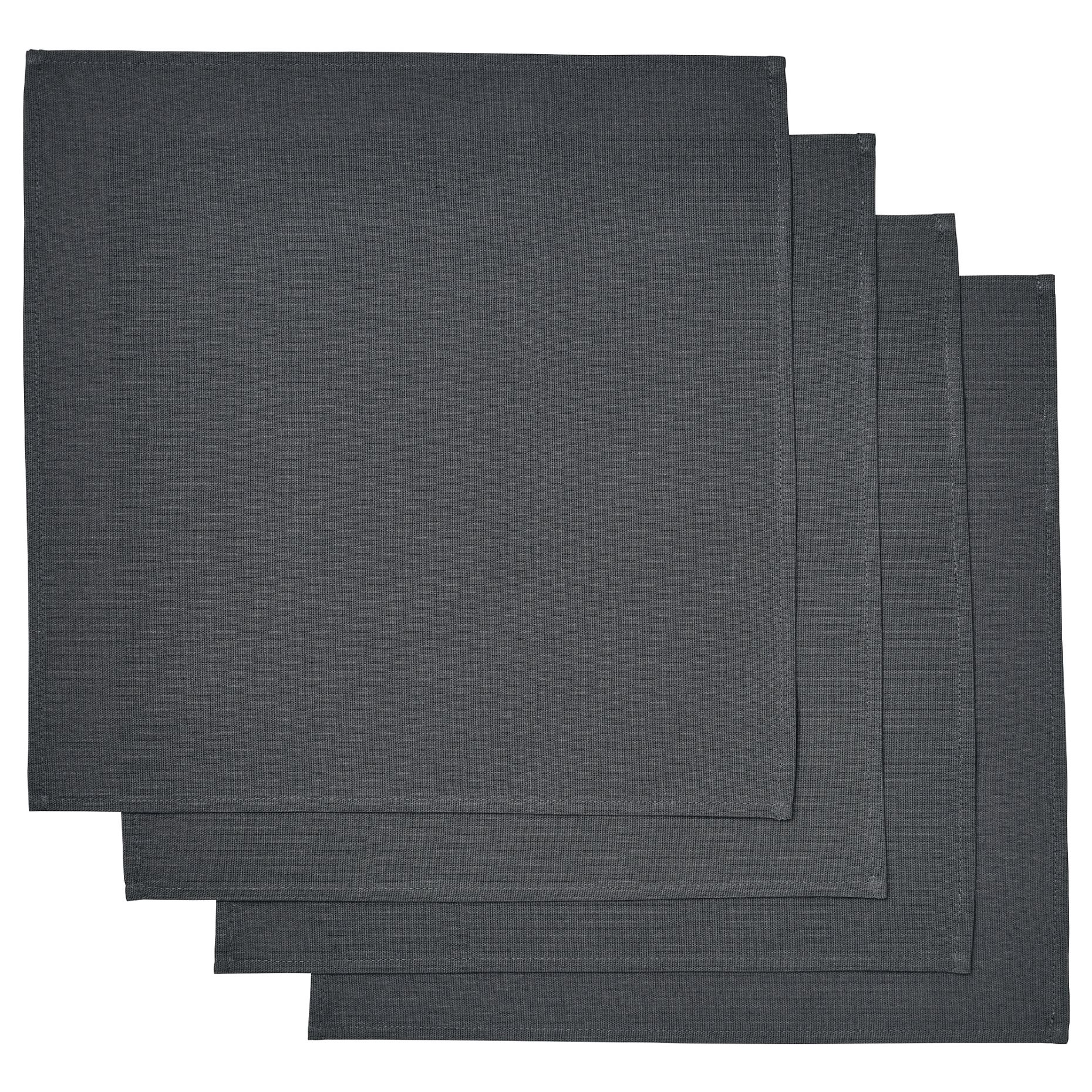 SVARTSENAP, napkin/4 pack, 35x35 cm, 005.459.25