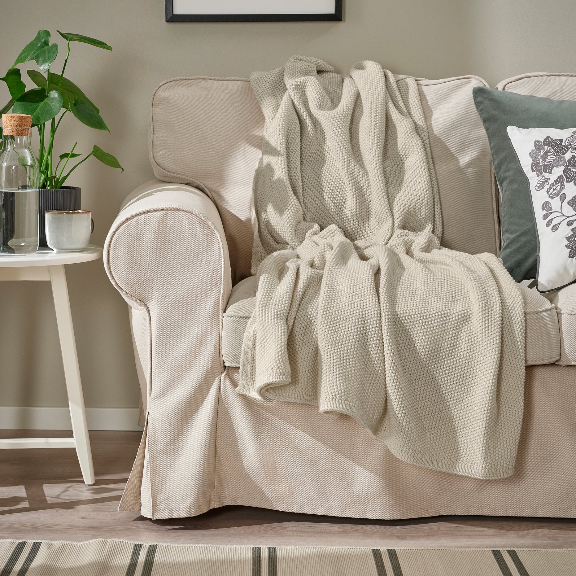 HUMLEMOTT, throw, 130x170 cm, 005.495.46