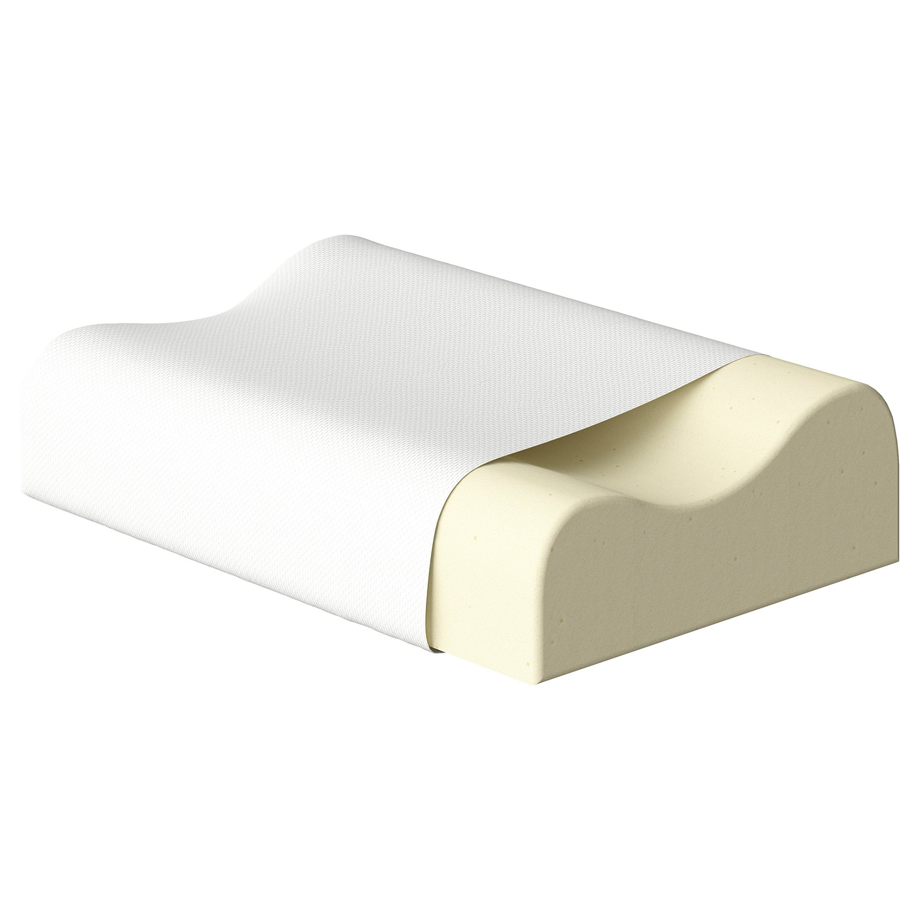 PAPEGOJBUSKE, ergonomic pillow side/back sleeper, 33x45 cm, 005.528.45