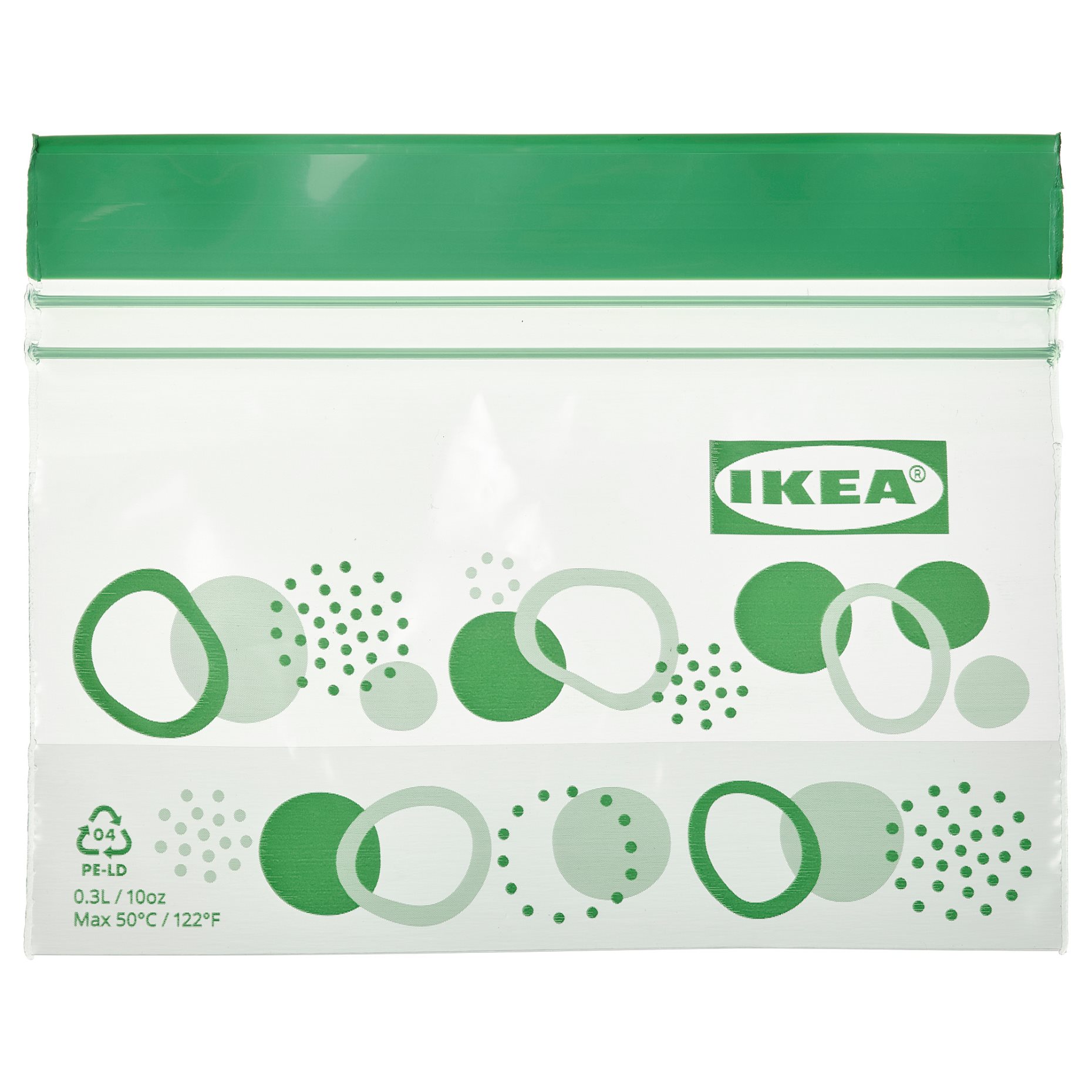 ISTAD, resealable bag patterned, 0.3 l, 005.536.75