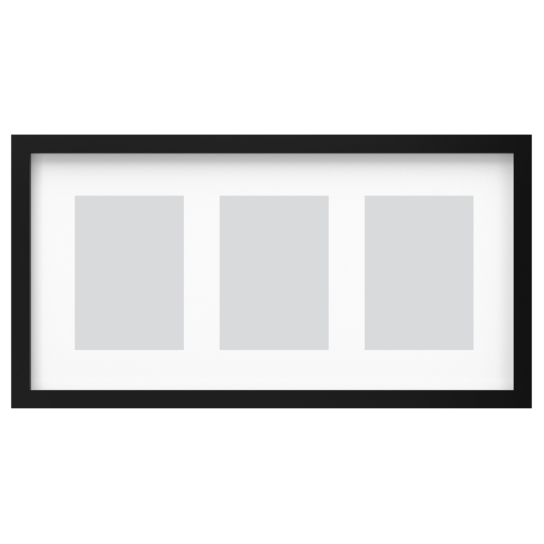 RODALM, κορνίζα για 3 φωτογραφίες, 55x28 cm, 005.537.22