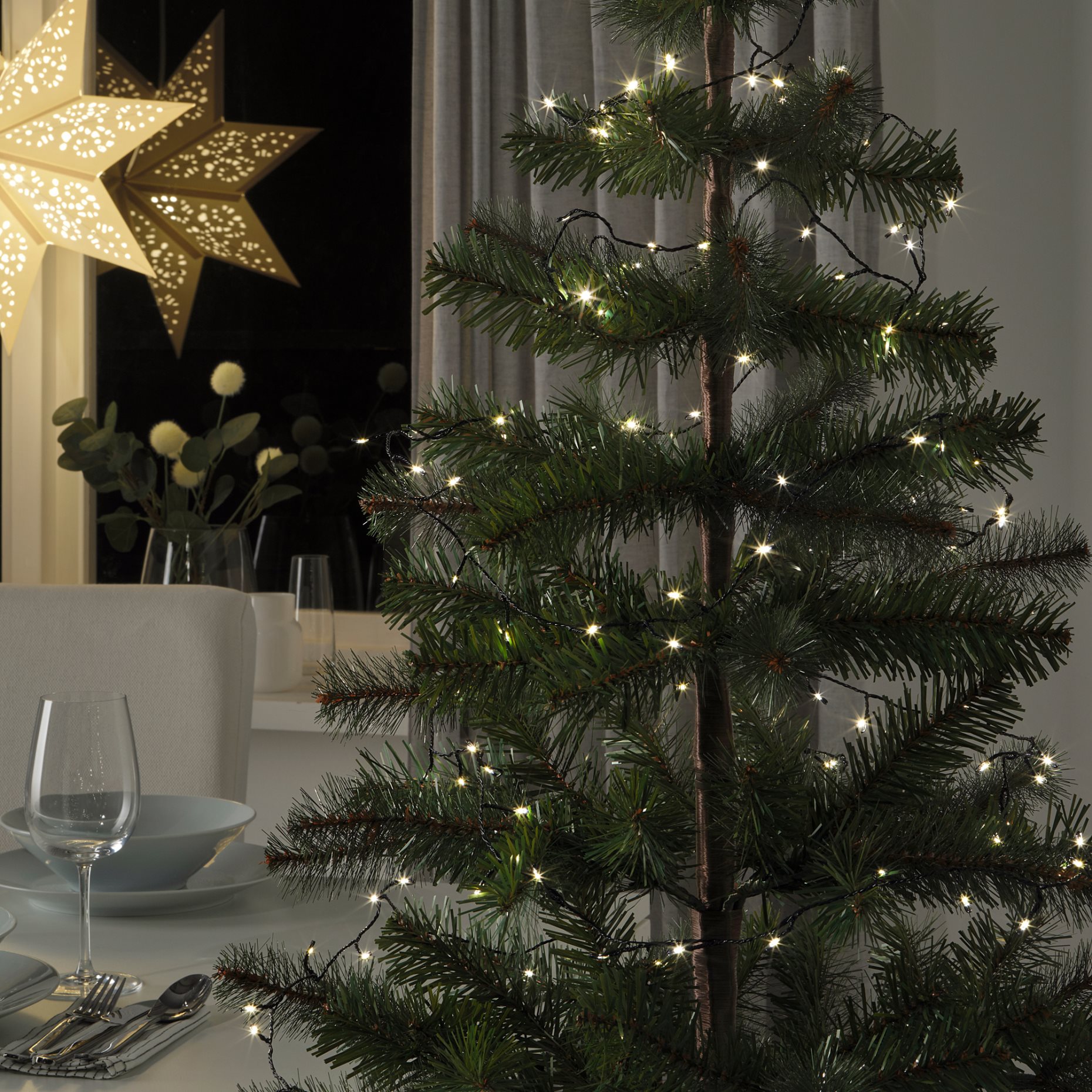 STRÅLA, αλυσίδα με ενσωματωμένο φωτισμό LED/100 λαμπτήρες, 005.631.89