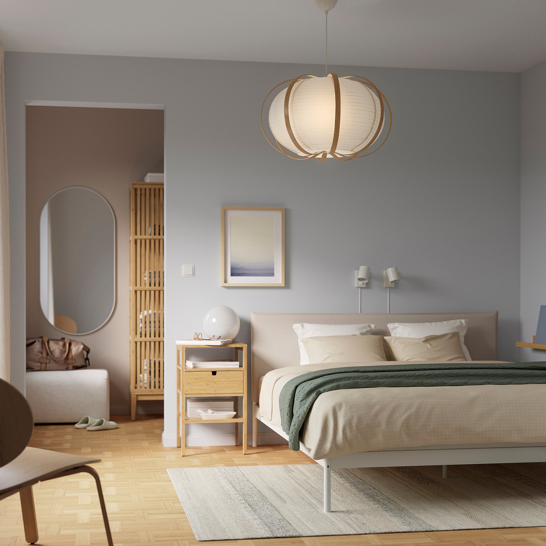 TAGGTOFS, καπέλο φωτιστικού οροφής, 67 cm, 005.667.34