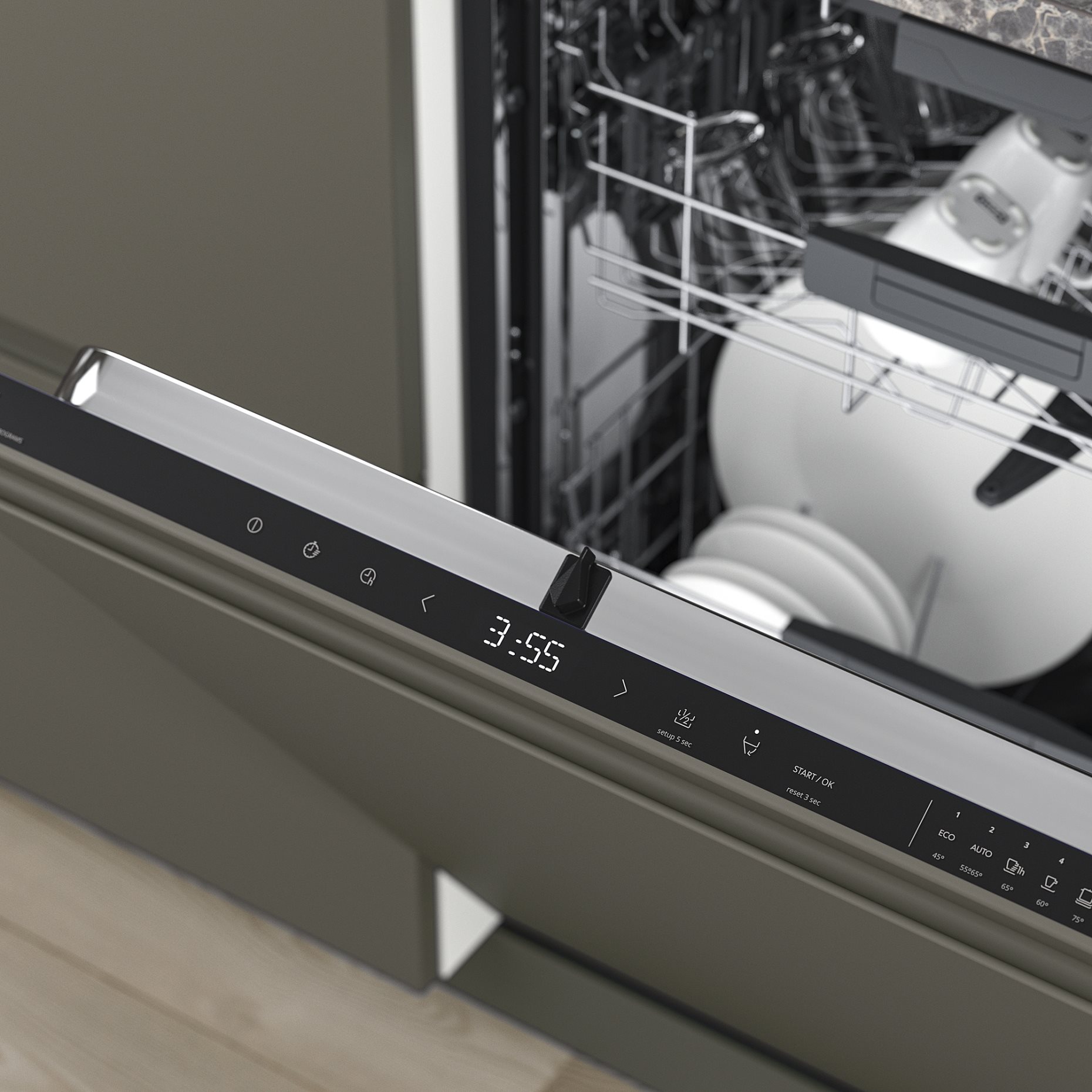 OSTVEDA, integrated dishwasher/IKEA 500, 60 cm, 005.681.44