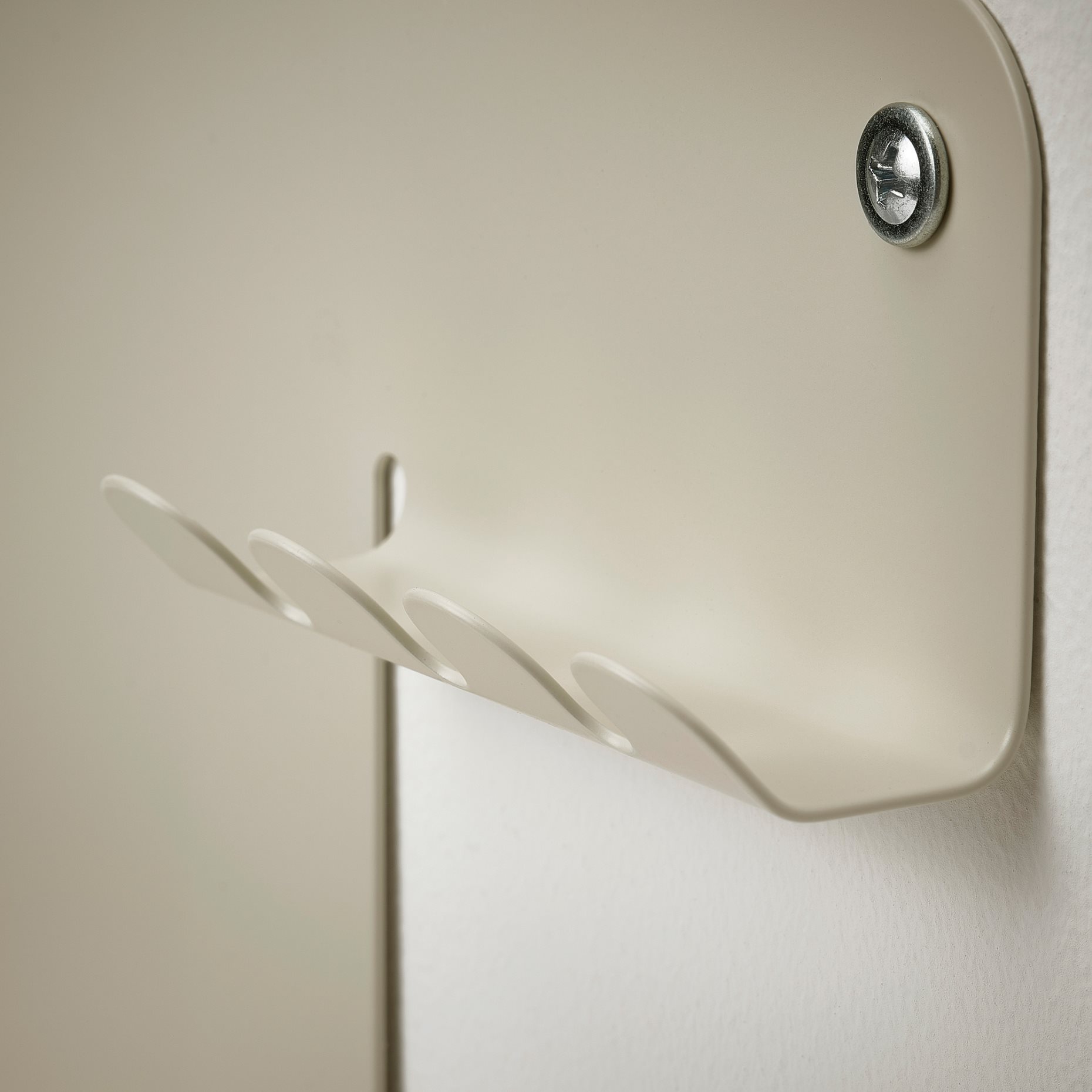 HAVREKROSS, wall organiser with hooks, 23x13 cm, 005.694.12