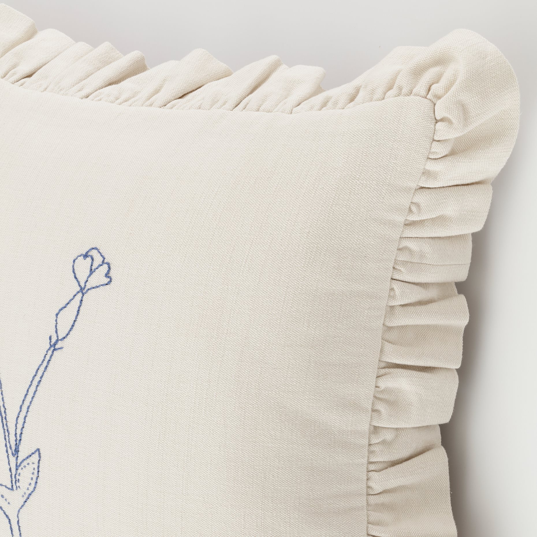 AKERNEJLIKA, cushion cover/ embroidery, 50x50 cm, 005.701.75