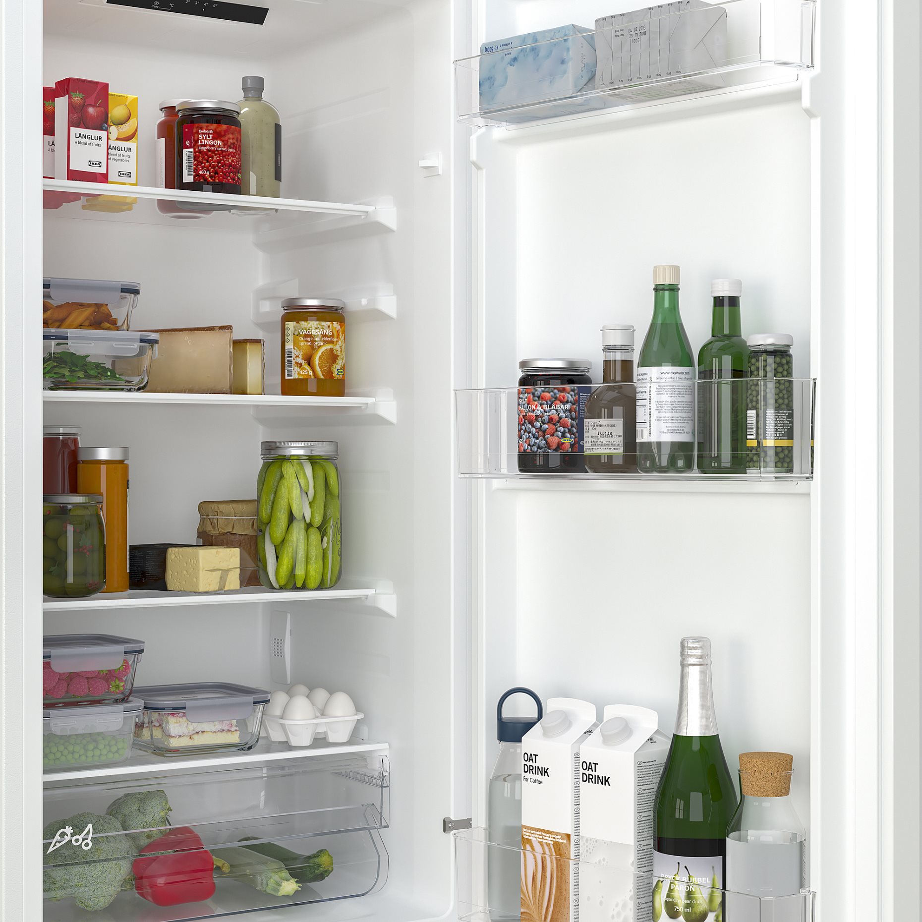 LAGAN, ψυγείο/καταψύκτης/ελεύθερο, 197/65 l, 005.712.93