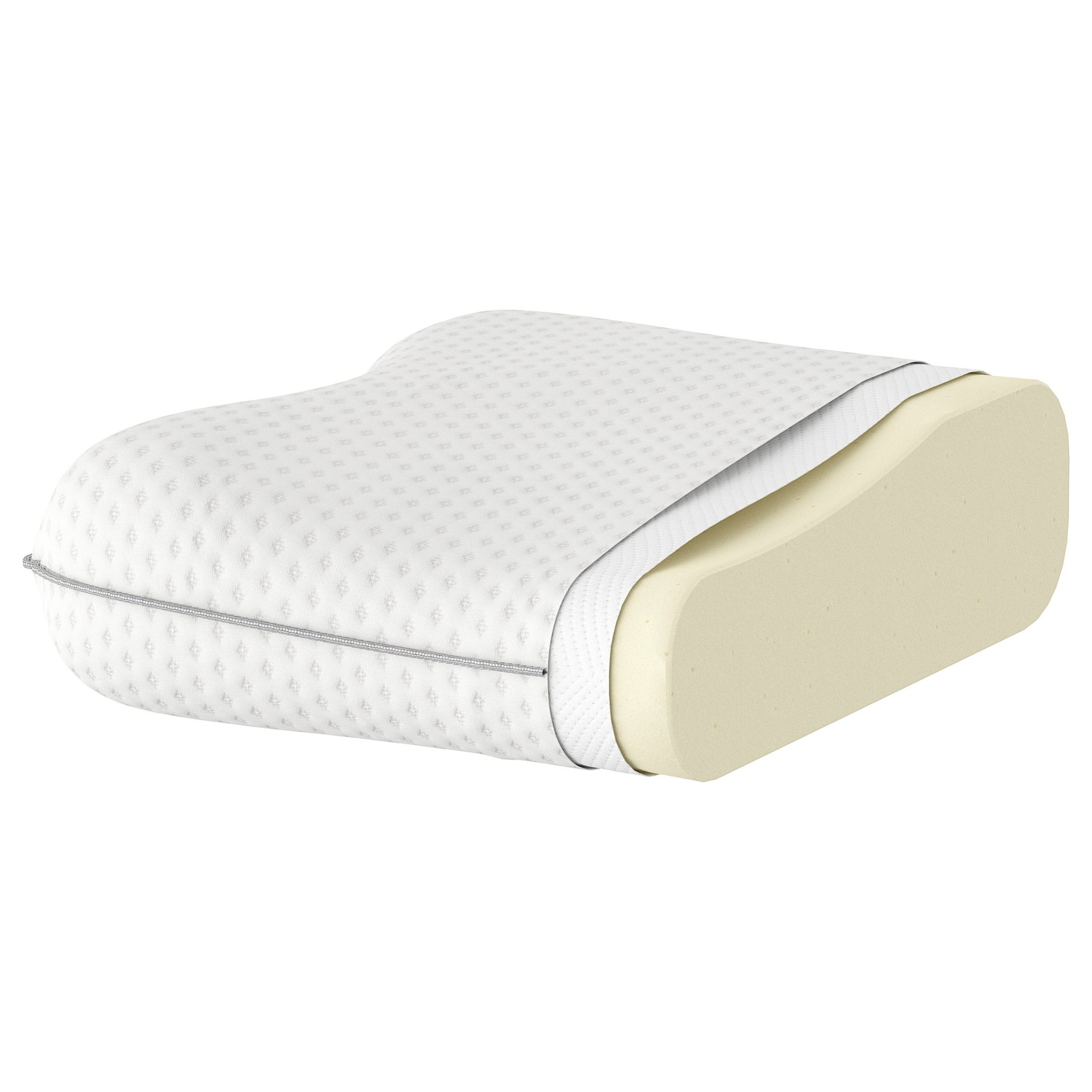 ISRANUNKEL, ergonomic pillow/multi position, 41x51 cm, 005.767.33
