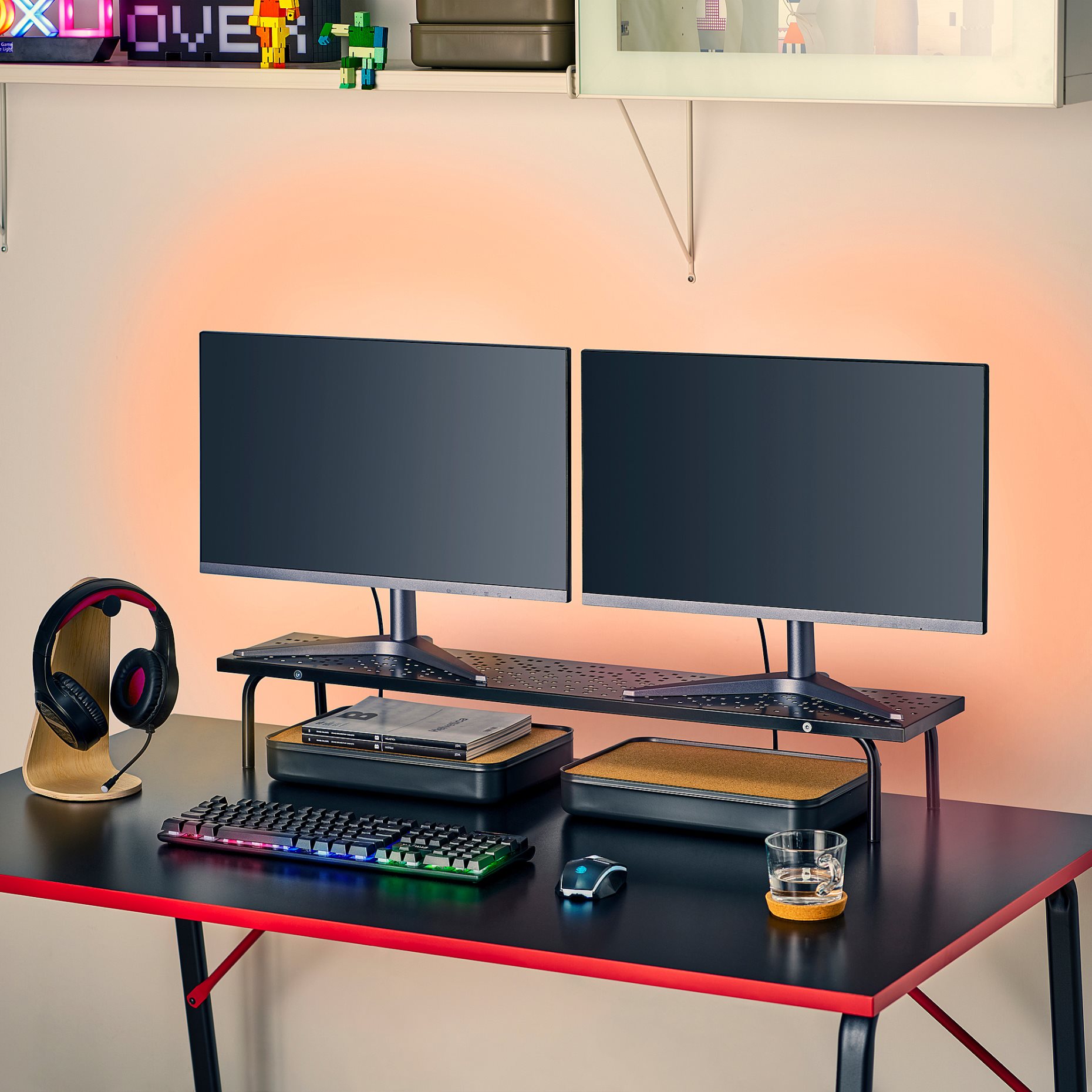 LÅNESPELARE, βάση οθόνης, 97x19 cm, 005.888.73