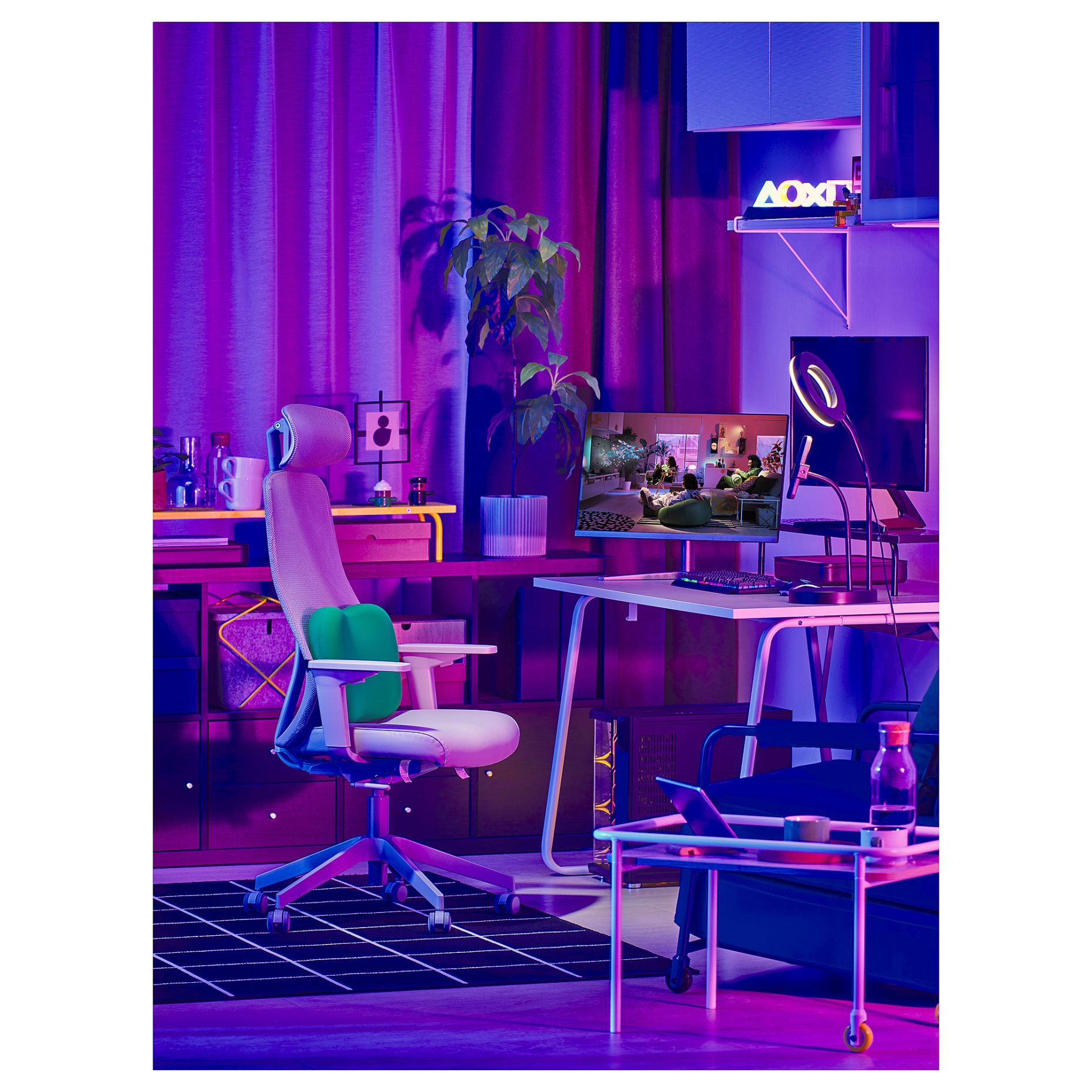 LÅNESPELARE, βάση οθόνης, 97x19 cm, 005.888.73