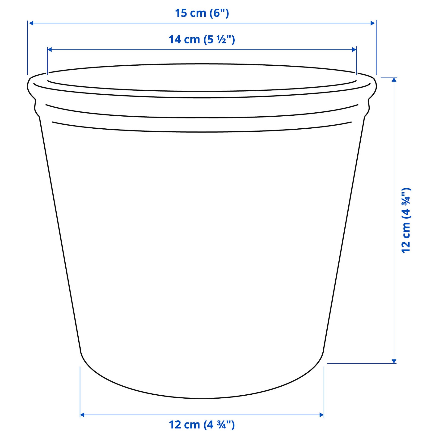 KÖRSBÄRSBJÖRK, κασπό, 12 cm, 005.917.19