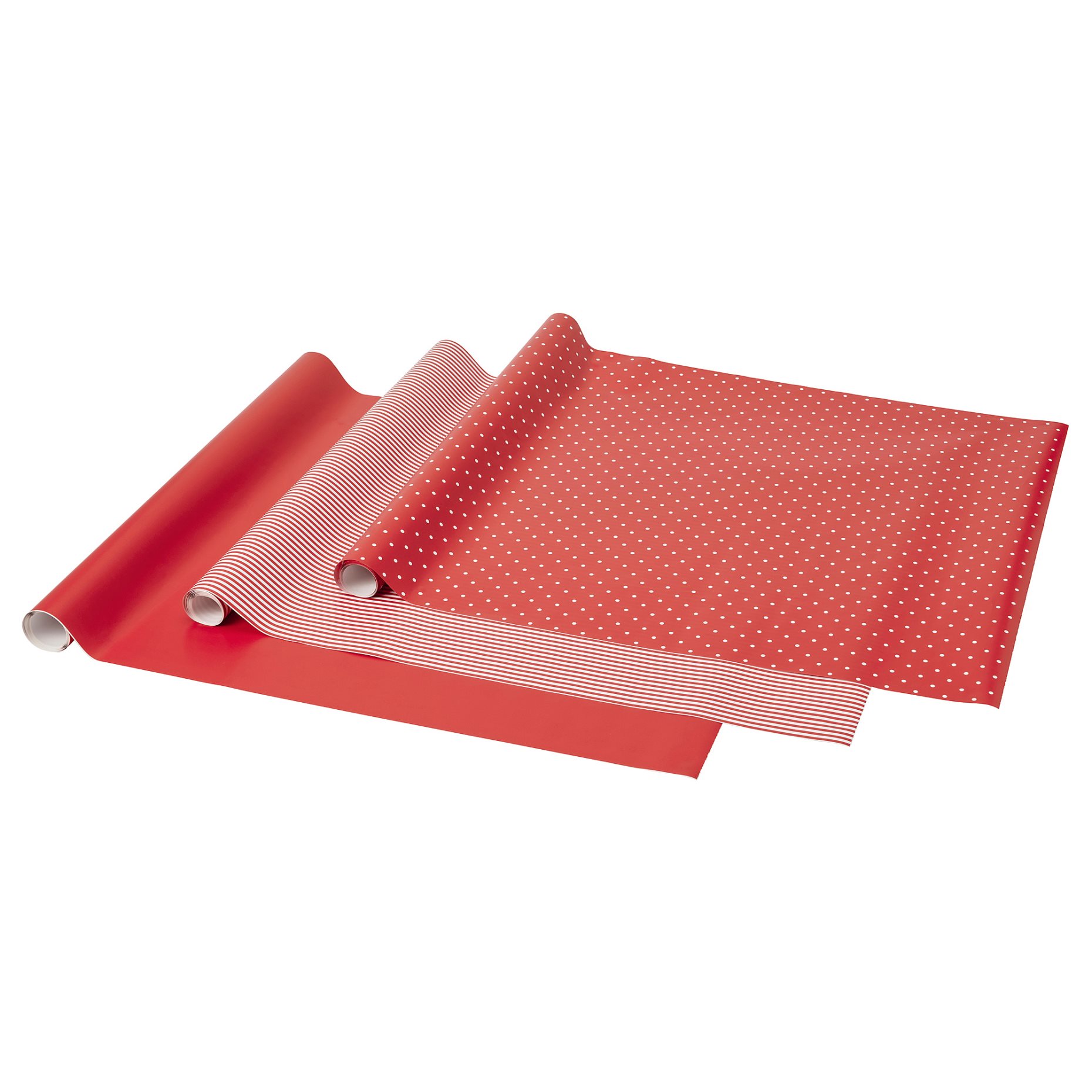 VINTERFINT, gift wrap roll/3 pack, 3x0.7 m/2.10 m², 006.029.73