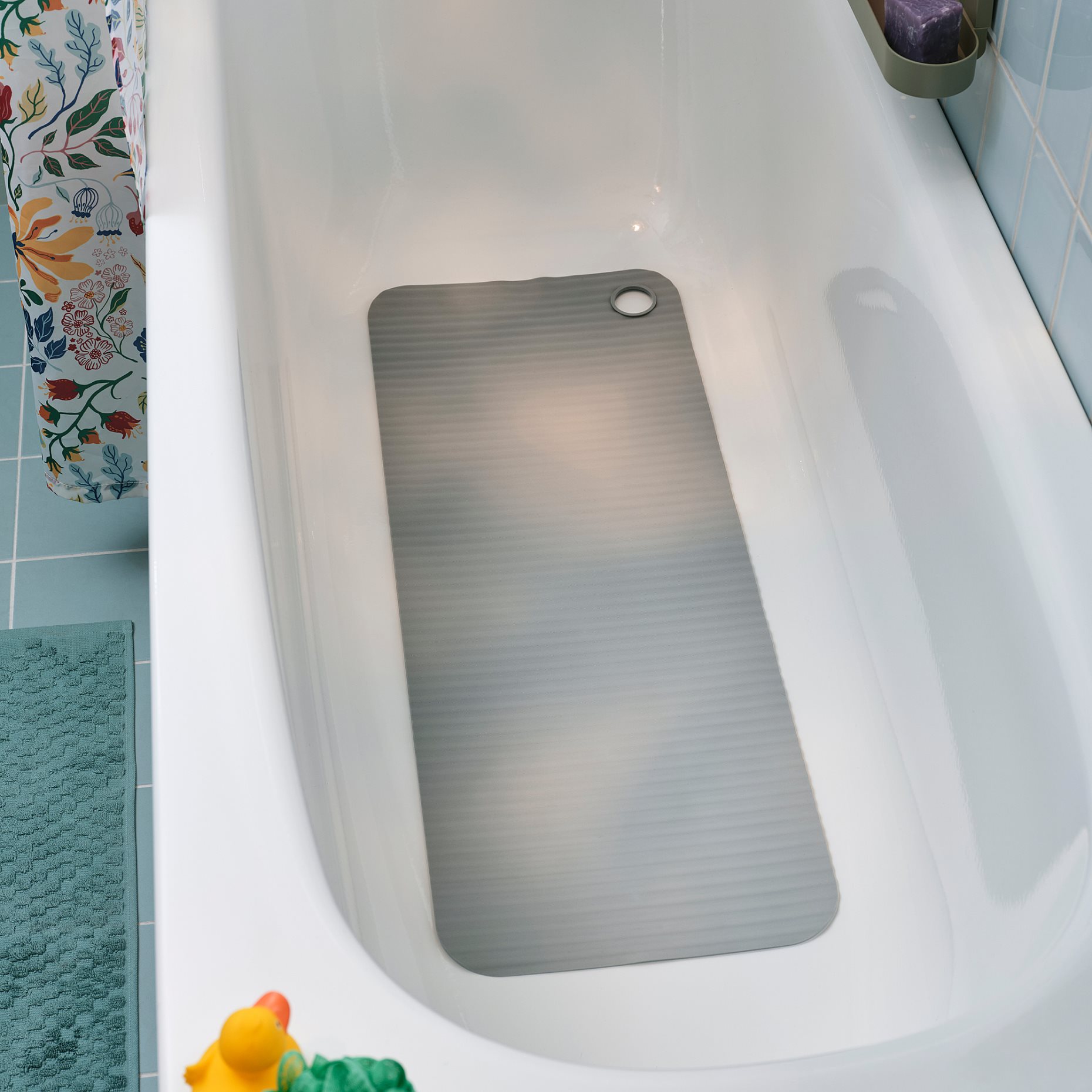 VALVATTNET, bathtub mat, 33x84 cm, 006.049.86