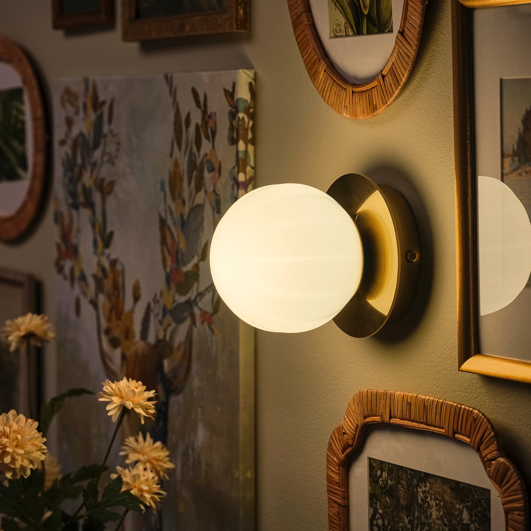 AKTERSPRING, wall lamp wired-in installation, 15 cm, 006.143.15