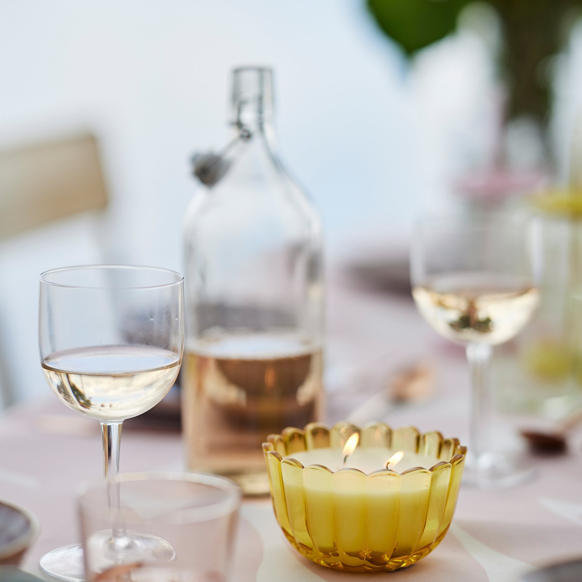 MORKULLA, αρωματικό κερί σε ποτήρι, 2 φυτίλια/Εσπεριδοειδή, 22 ώρες, 006.195.96