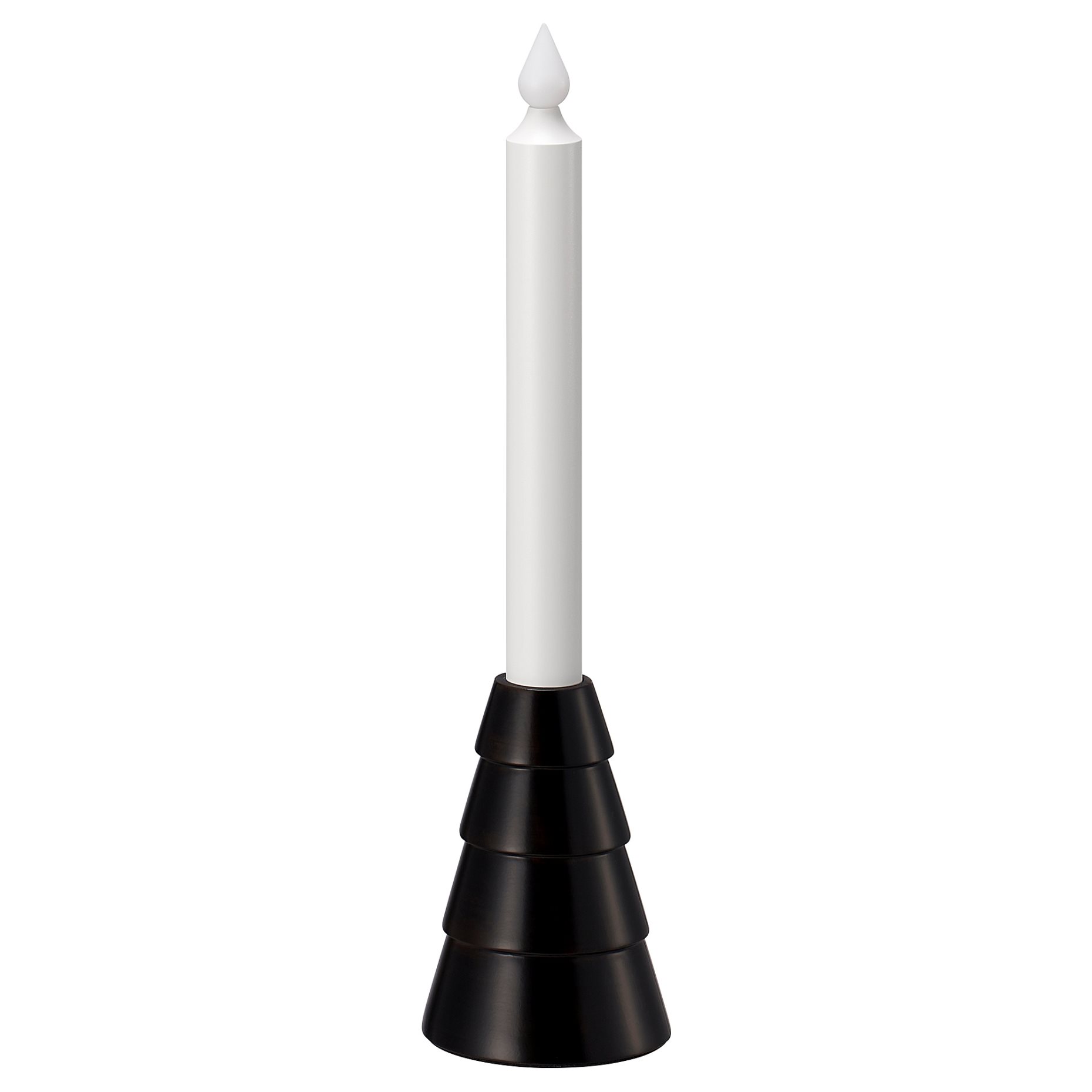STRÅLA, candle with built-in LED light source/battery-operated, 006.335.64