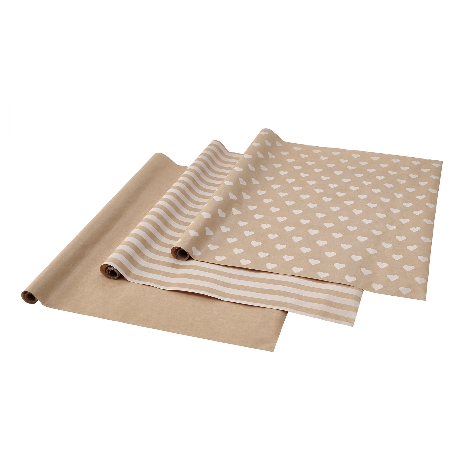 VINTERFINT, gift wrap roll 3 pack, 3x0.7 m/2.10 m², 006.361.00
